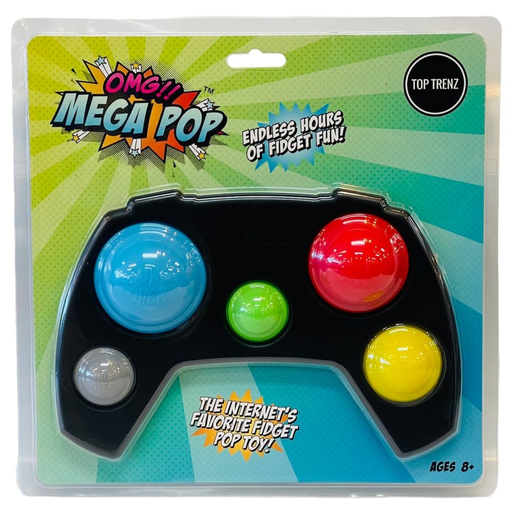 JUMBO XXL Mega Pop GAME CONTROLLER Pop Fidget