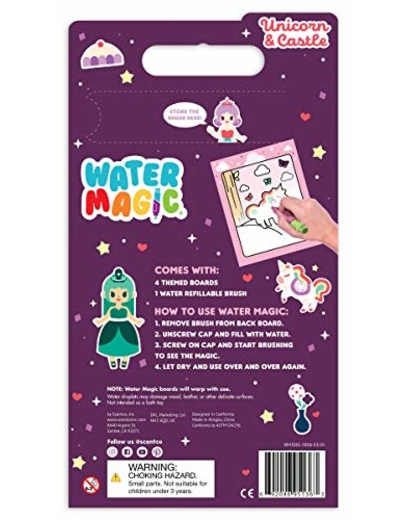 Water Magic: Unicorn & Castle (Cake Scented)
