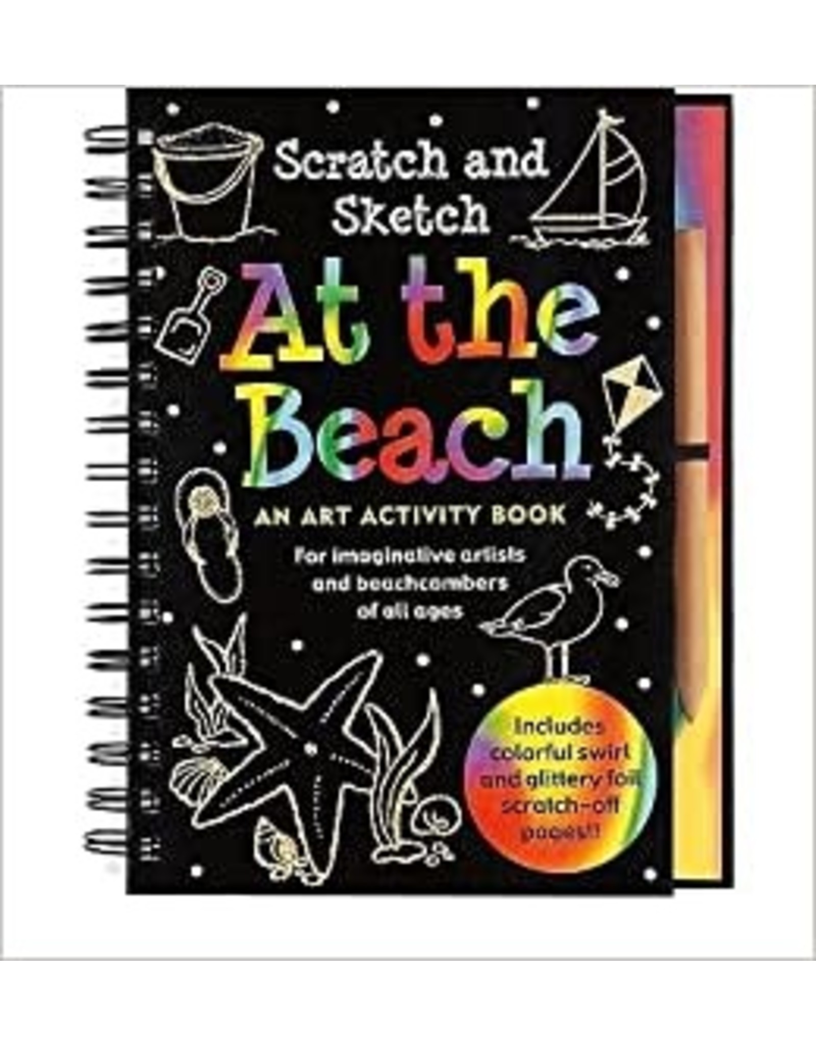Scratch and Sketch At the Beach