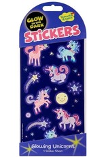 Glowing Unicorns Stickers