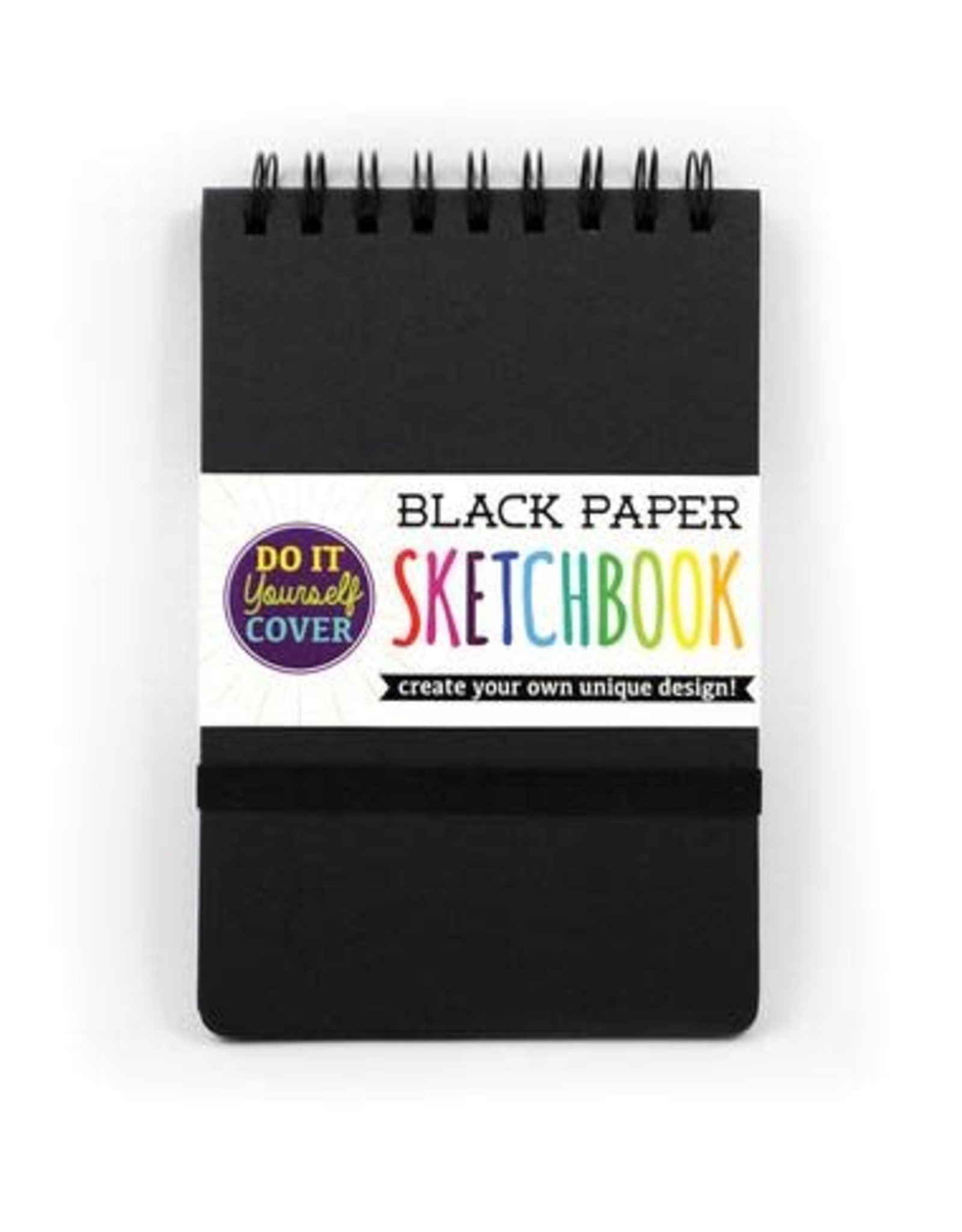 DIY Sketchbook - Small Black Paper - Wit & Whimsy Toys