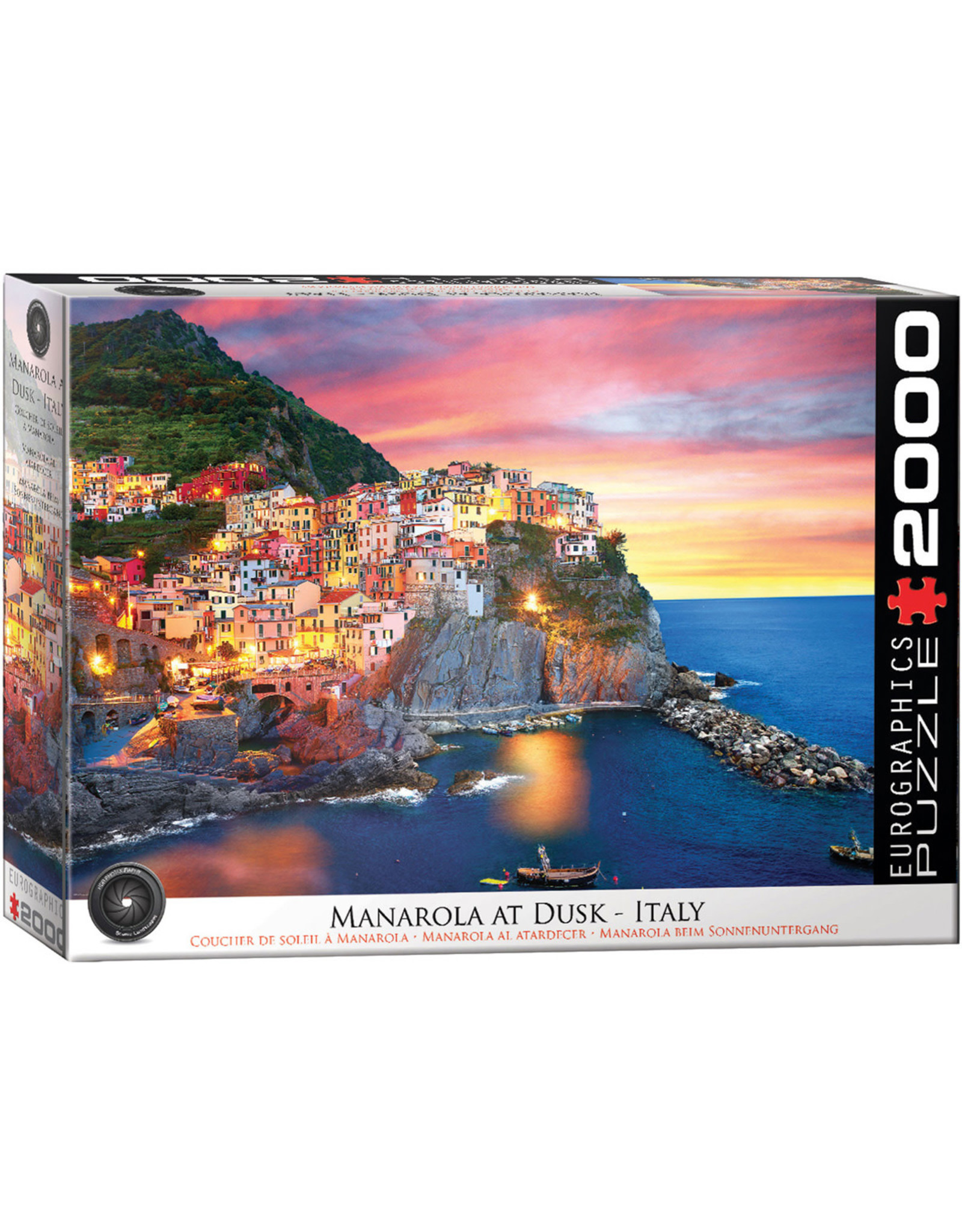 Manarola at Dusk, Cinque Terre, Italy 2000pcs