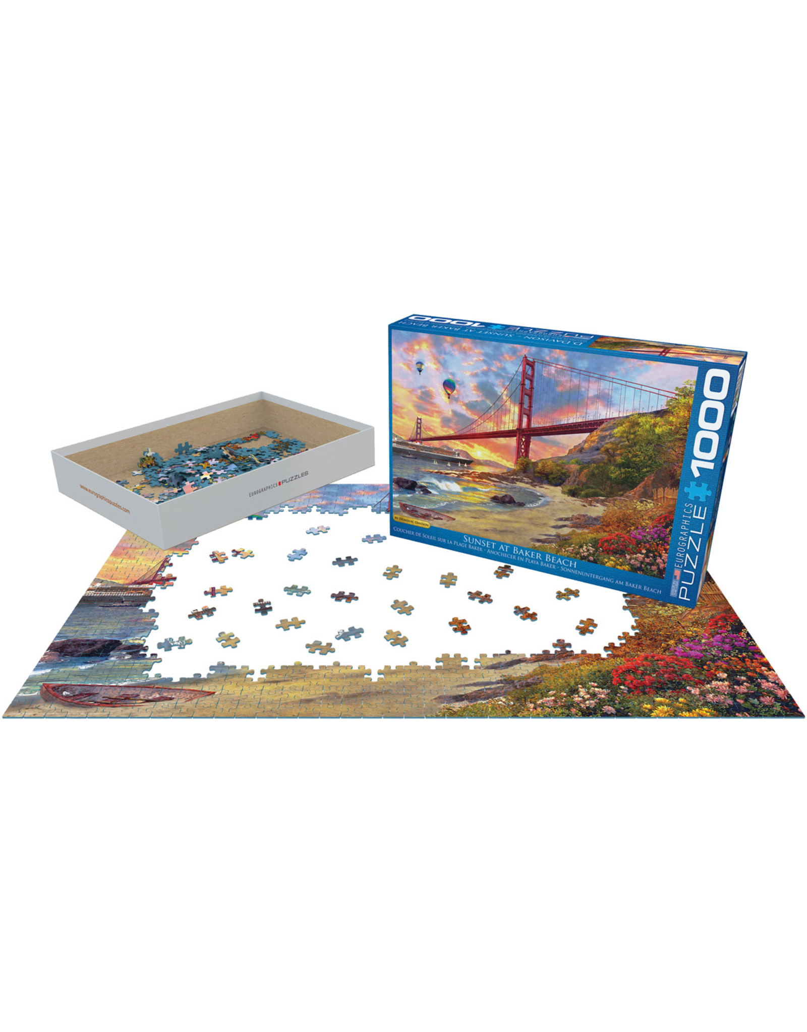 Sunset at Baker Beach 1000pcs