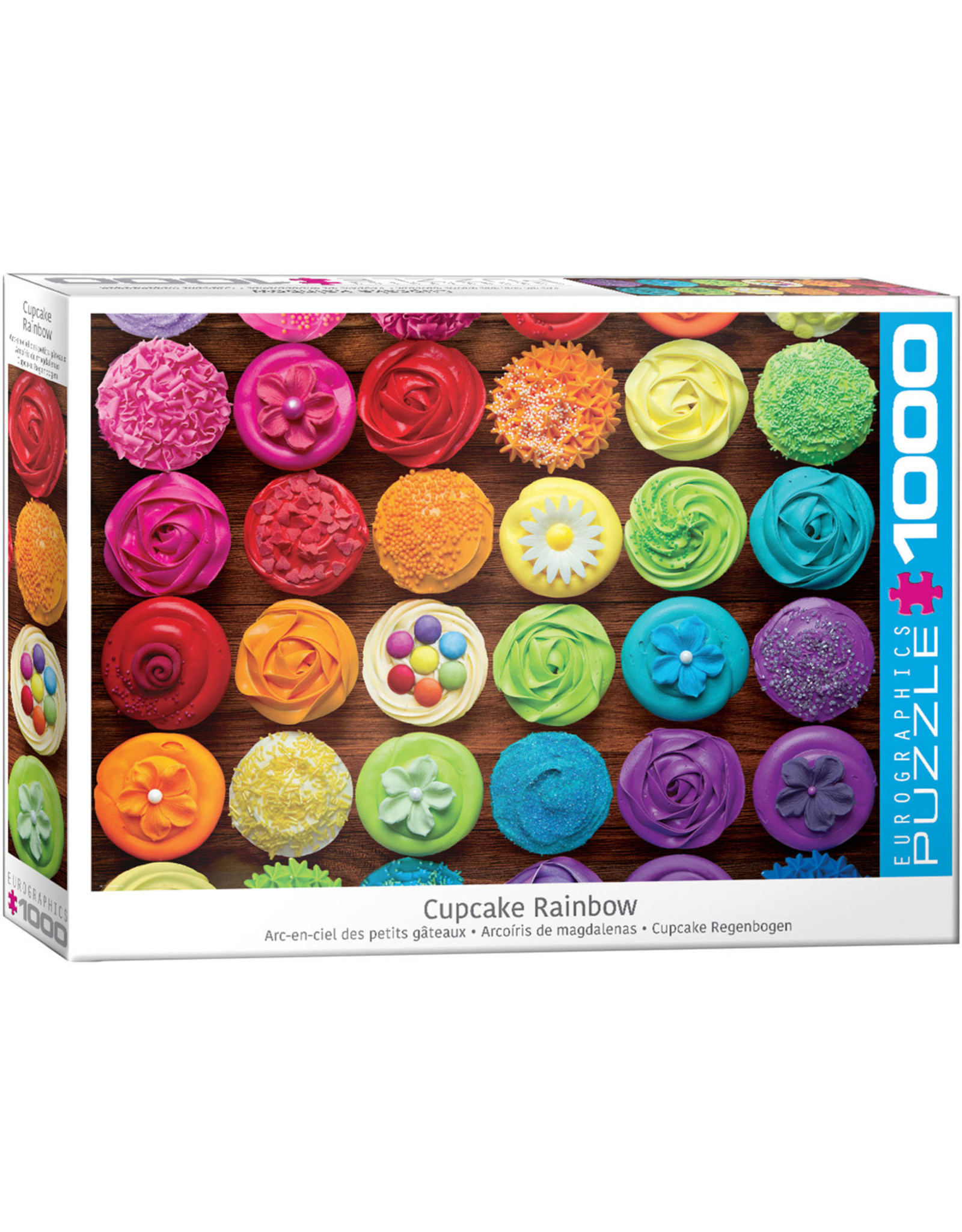 Cupcake Rainbow 1000pcs