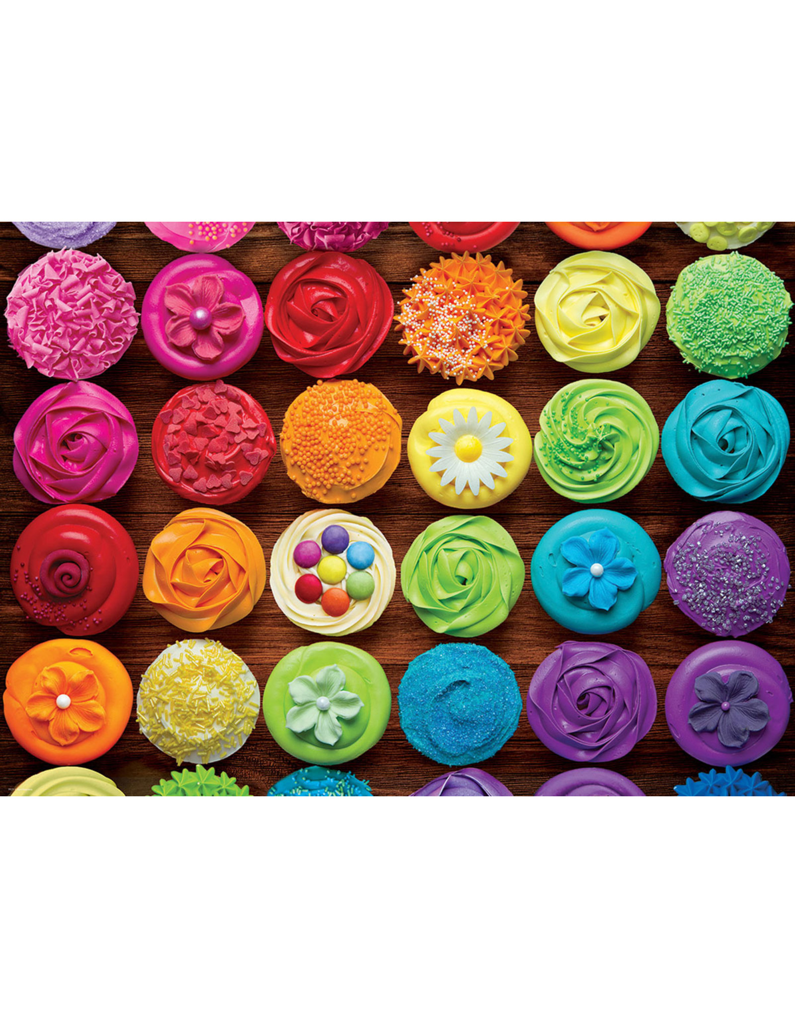 Cupcake Rainbow 1000pcs