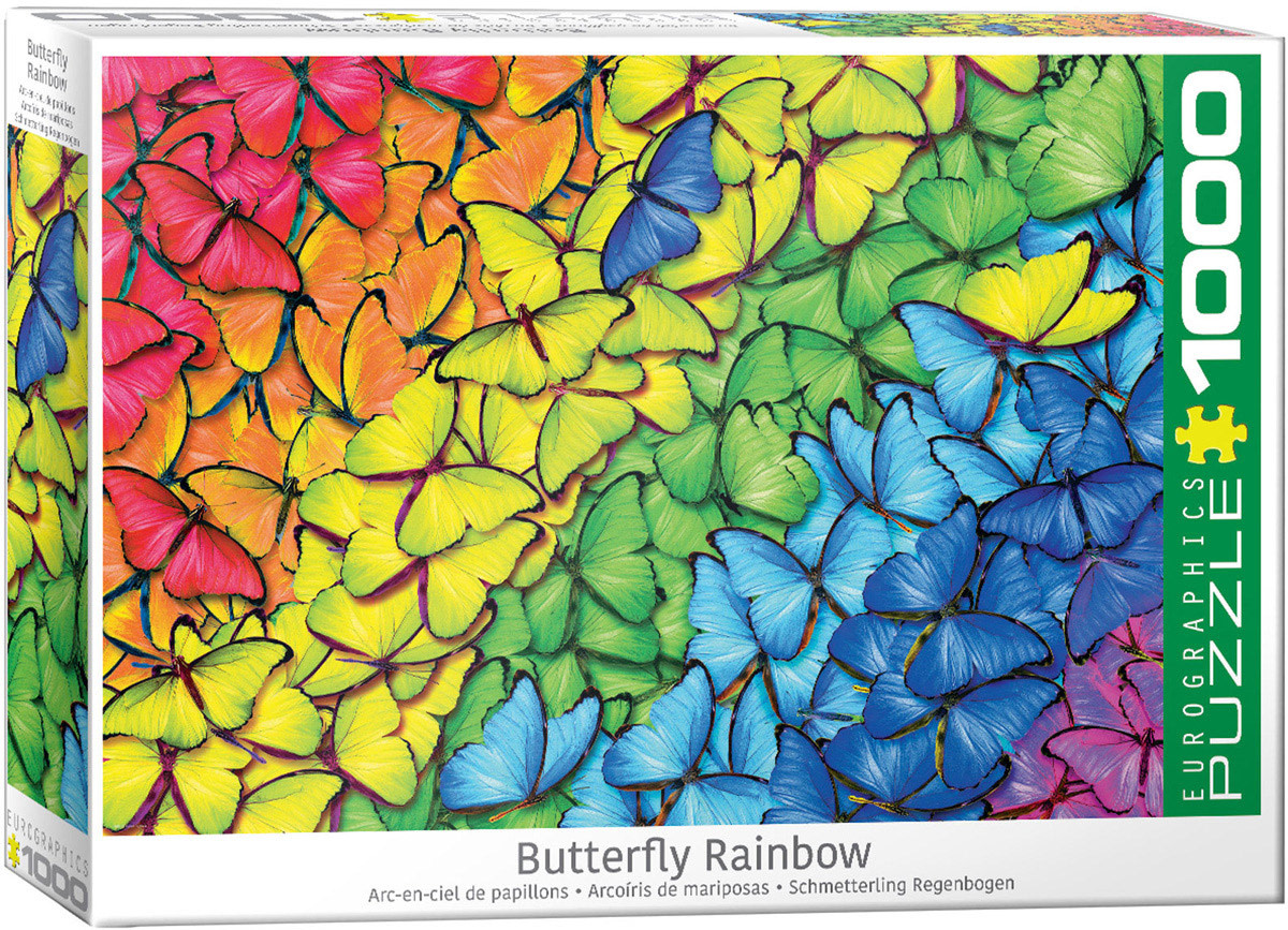 Butterfly Rainbow 1000pcs Wit & Whimsy Toys
