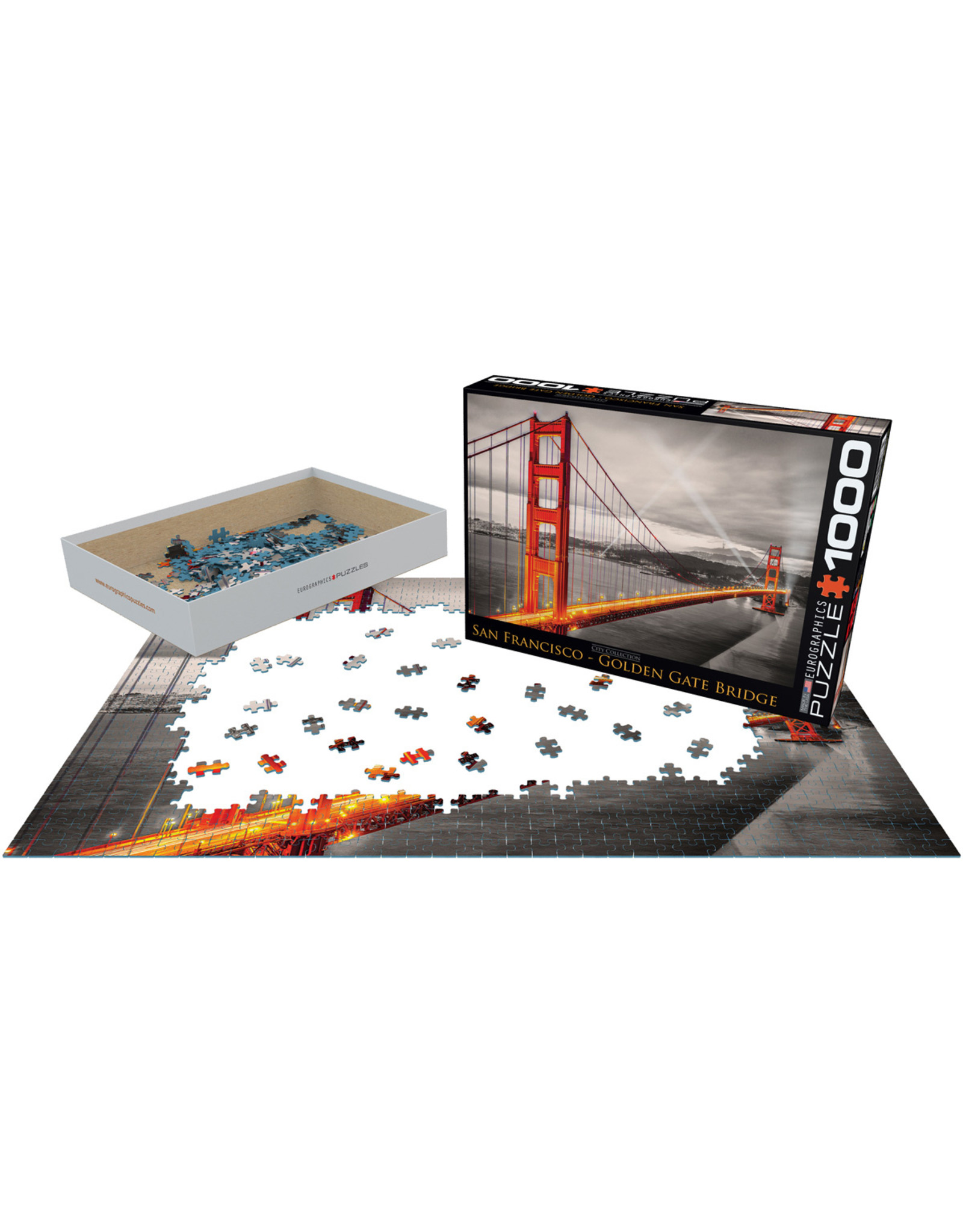 San Francisco, Golden Gate Bridge 1000pcs