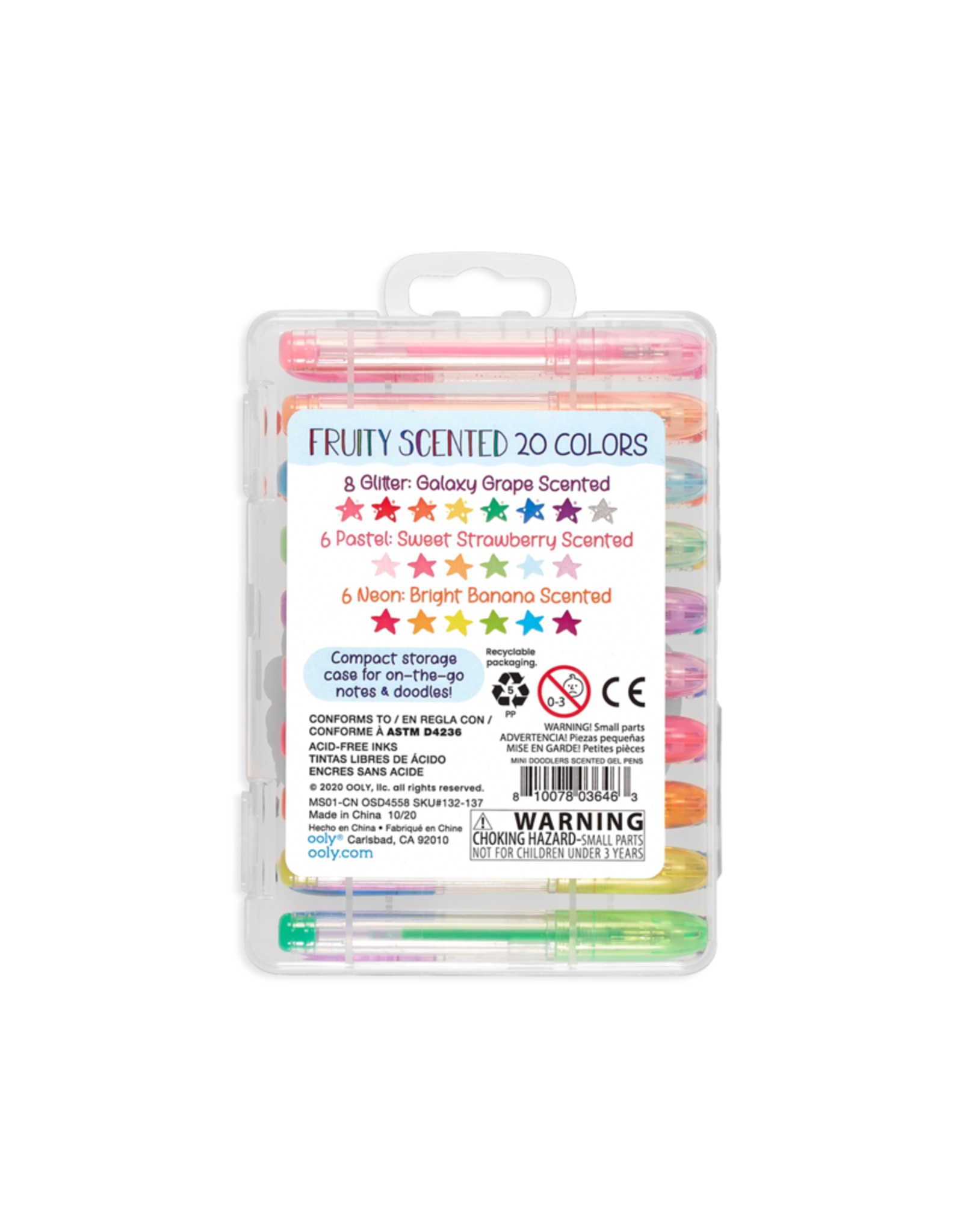 Mini Doodlers Fruity Scented Gel Pens