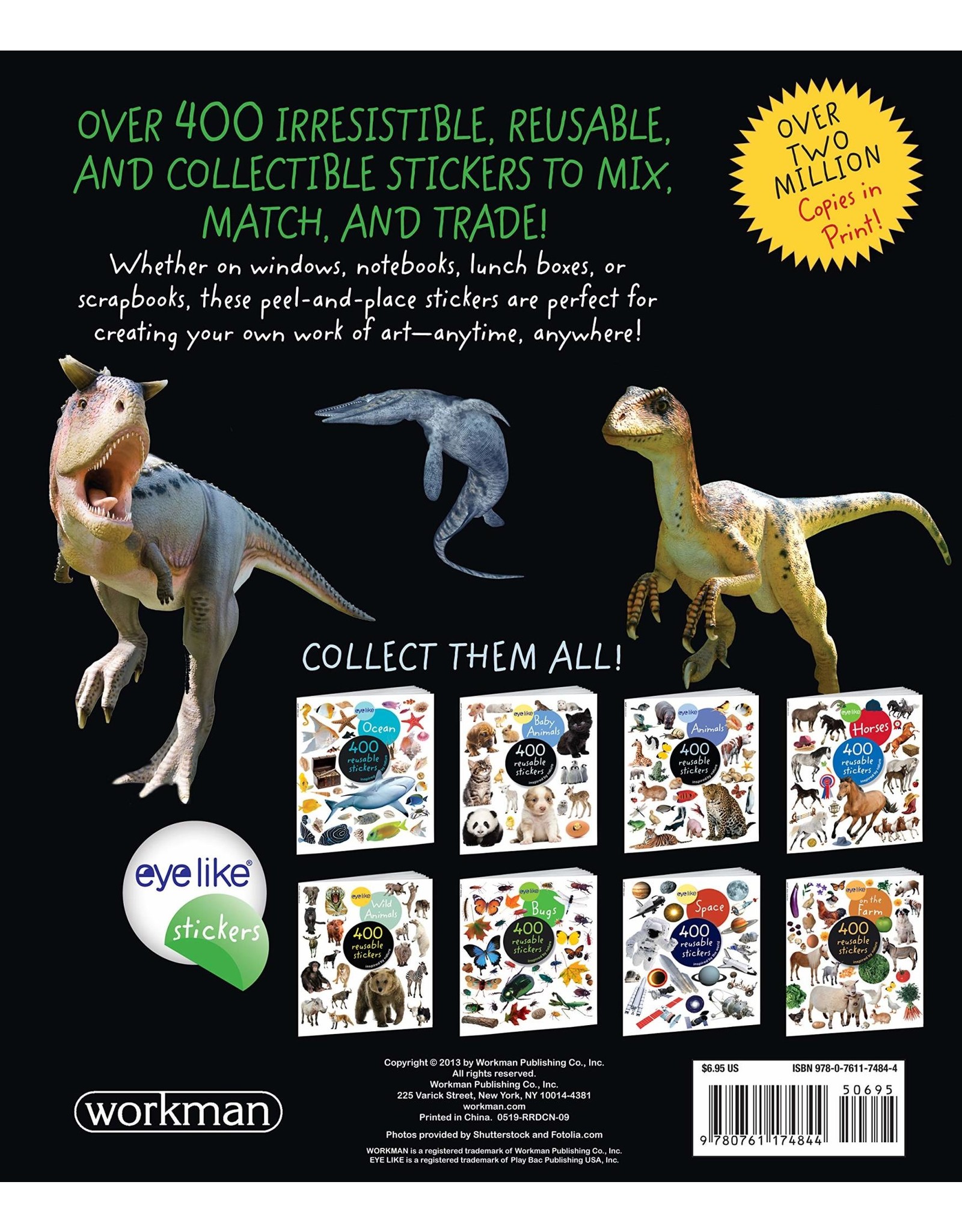 Eyelike Stickers: Dinosaurs