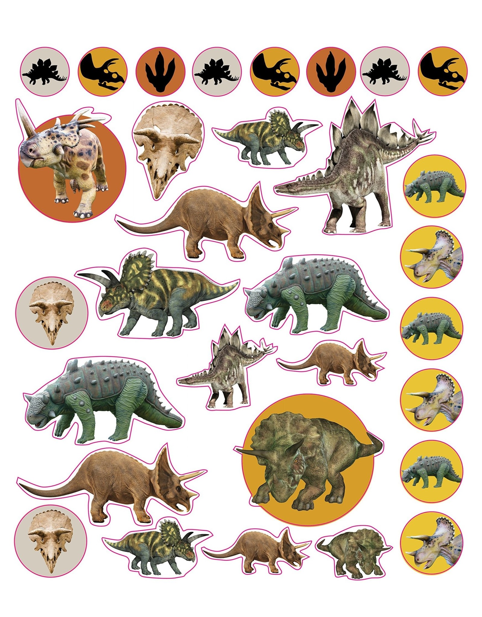 Eyelike Stickers: Dinosaurs