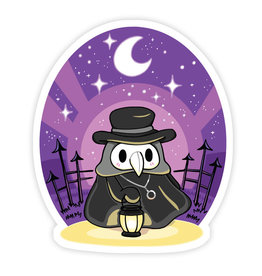 Squishable Plague Doctor Gate Sticker