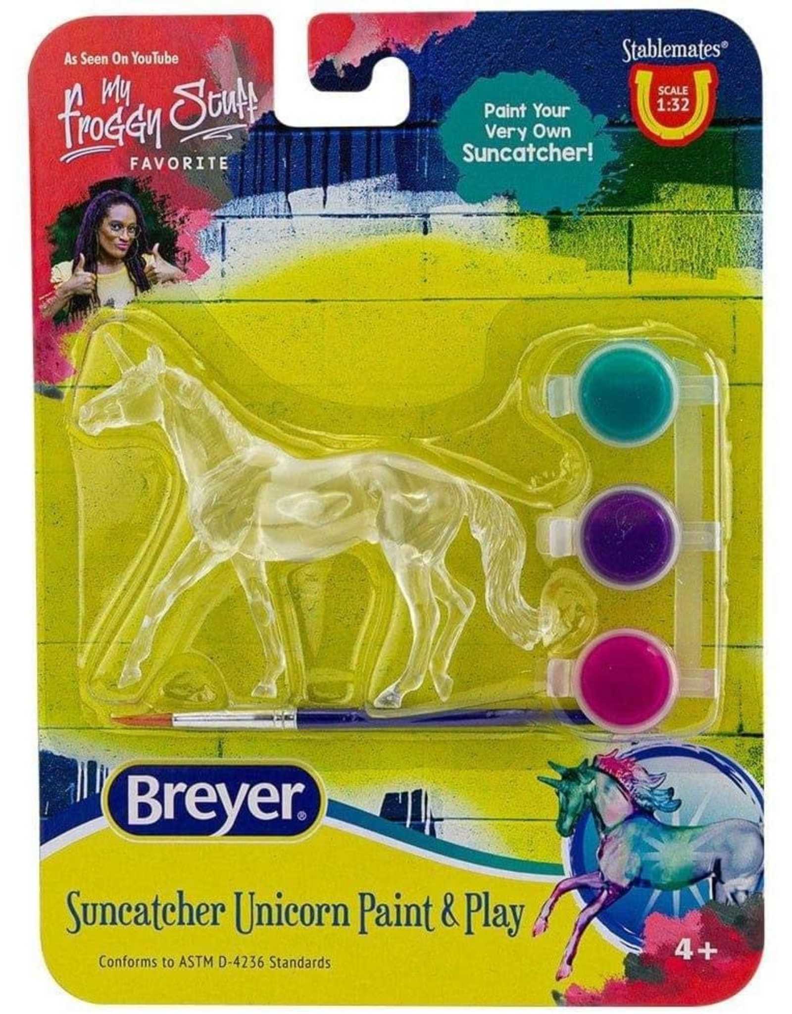 Breyer Suncatcher Unicorn Paint & Play Asst.