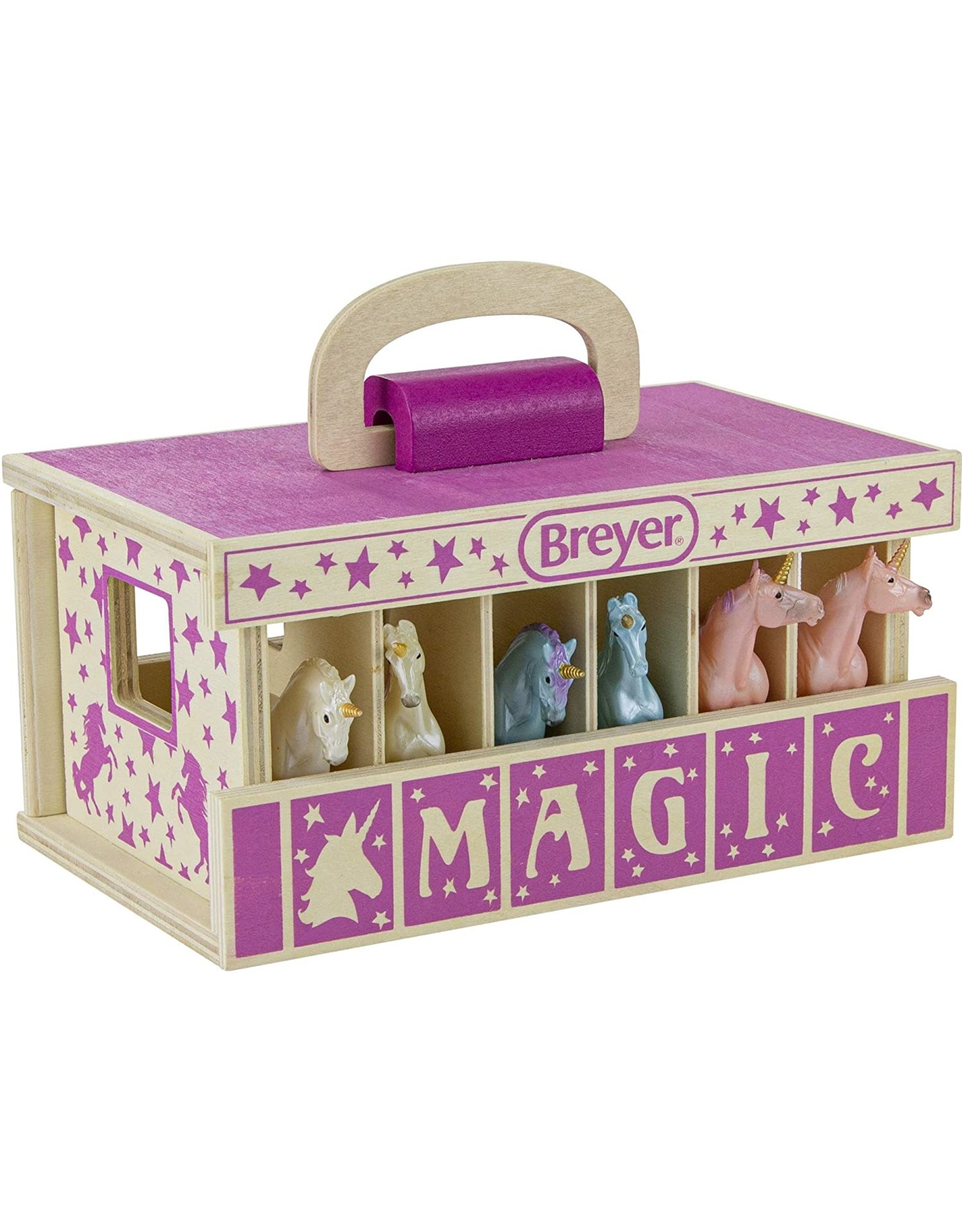 Breyer Unicorn Magic Wooden Stable Playset