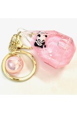 Panda Tear Drop Keychain