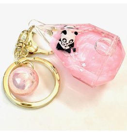 Panda Tear Drop Keychain