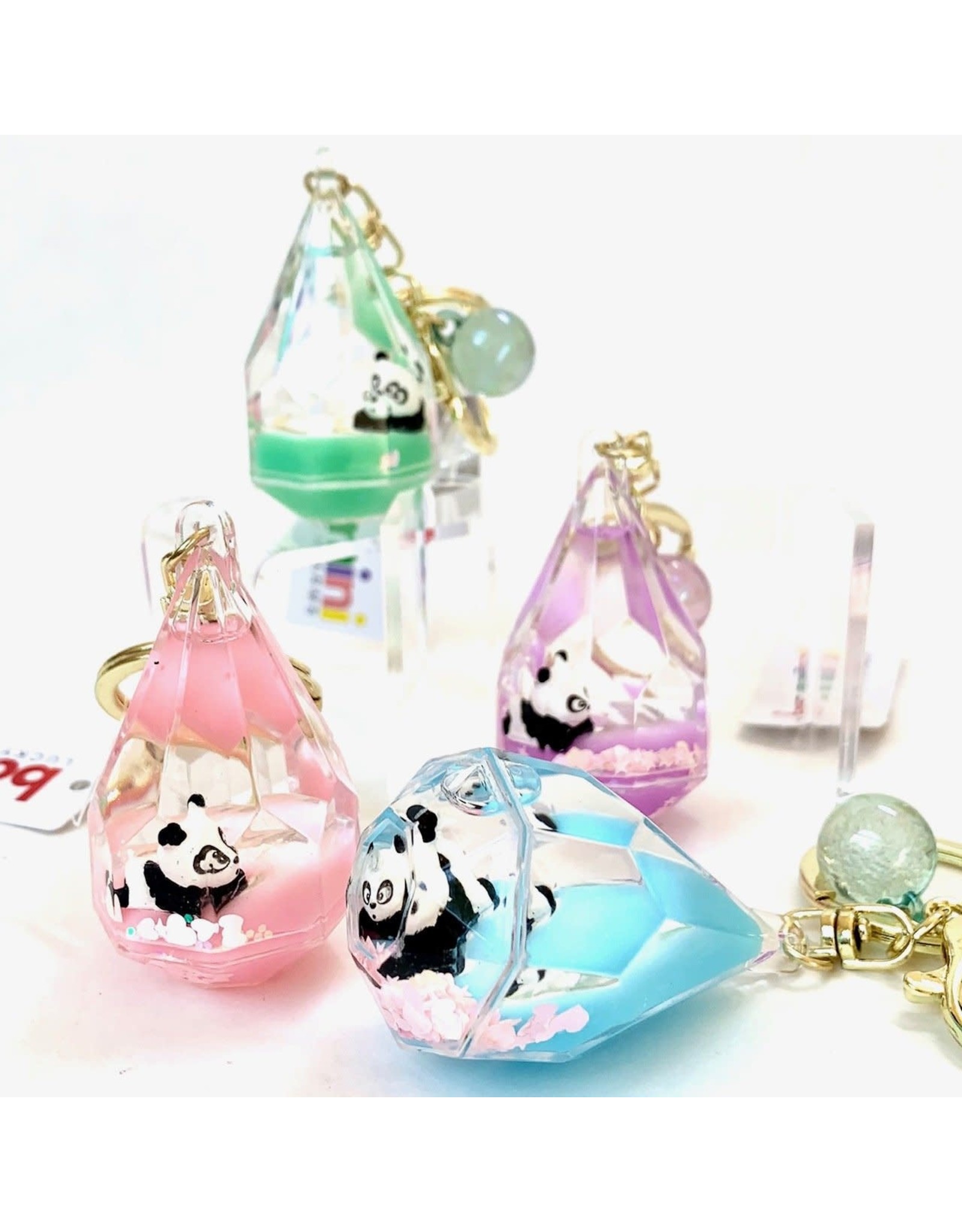 Panda Tear Drop Keychain
