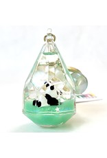 Panda Tear Drop Keychain