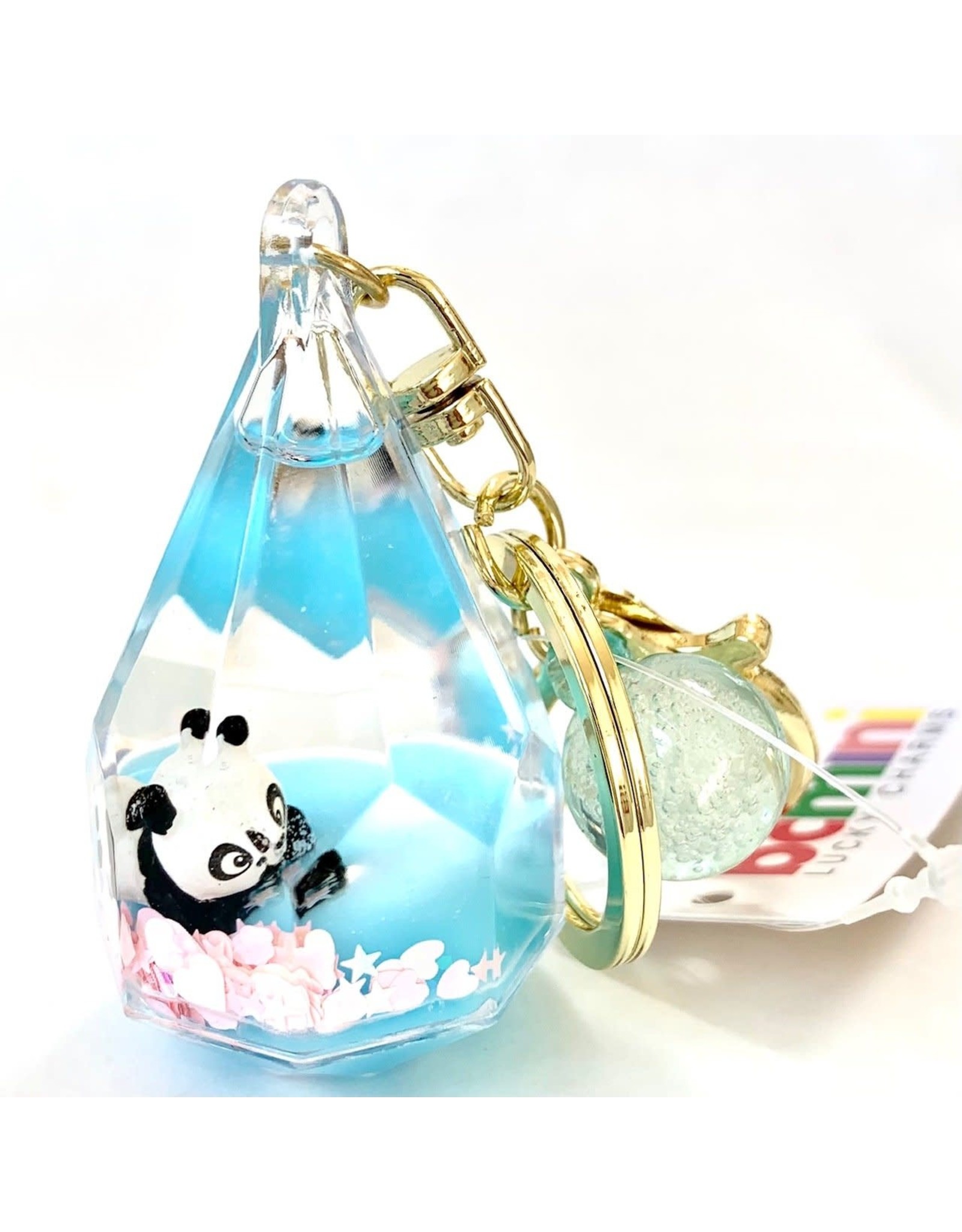 Panda Tear Drop Keychain