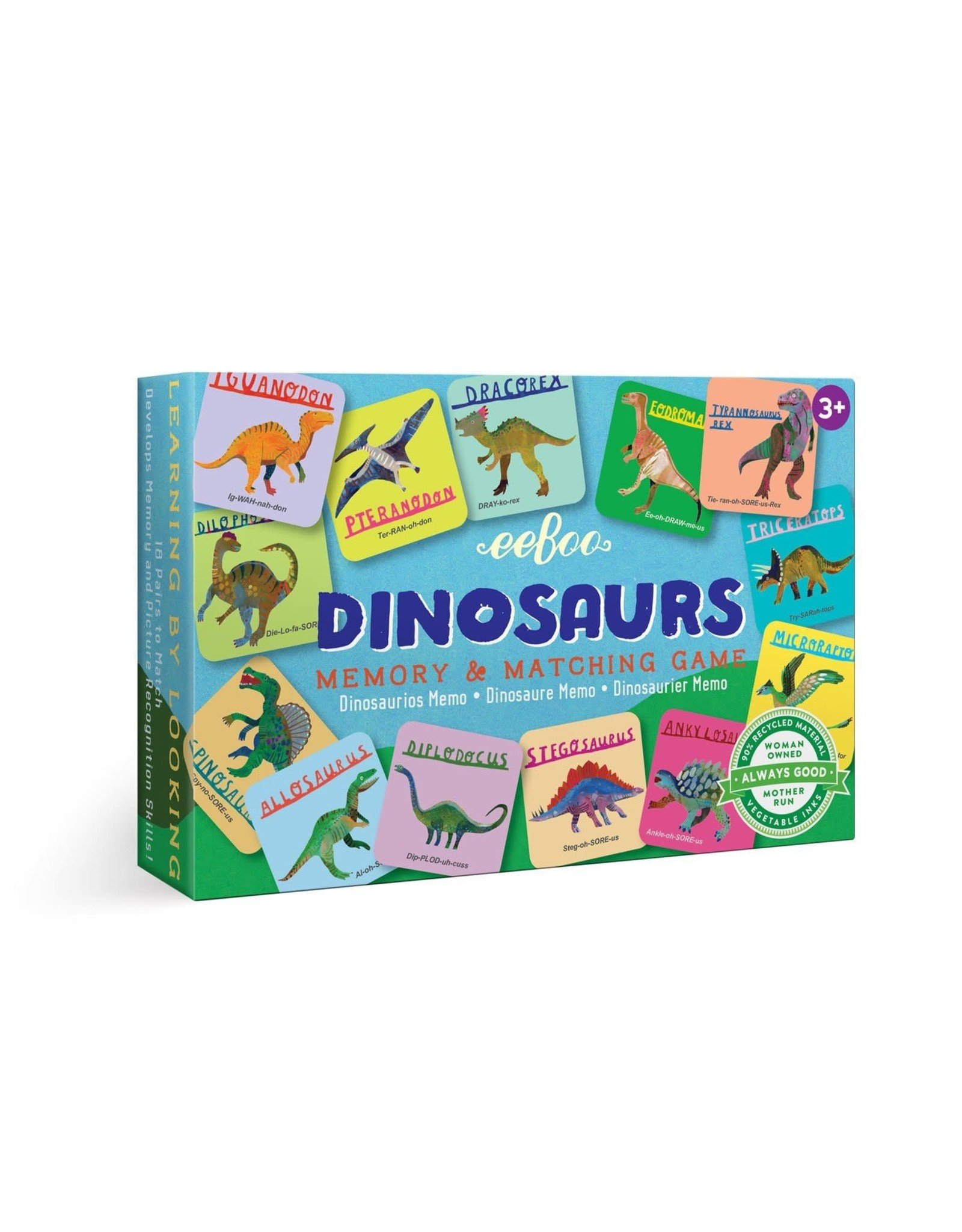 Dinosaurs Memory & Matching Game
