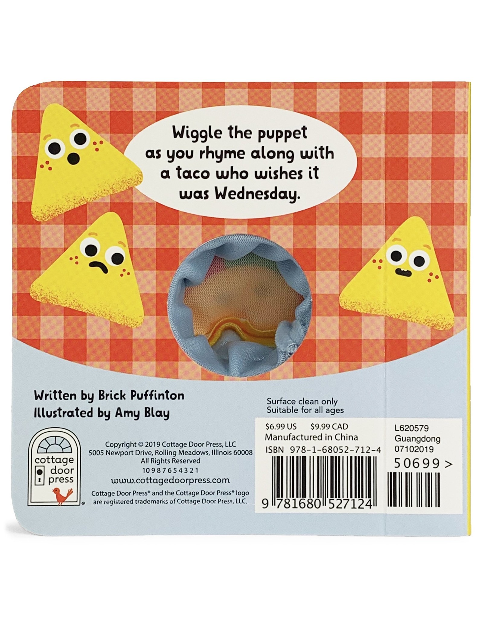 Taco Tuesday Finger Puppet Book