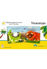 Smithsonian Kids: Triceratops Finger Puppet Book