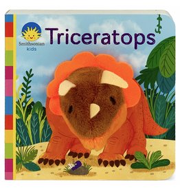 Smithsonian Kids: Triceratops Finger Puppet Book