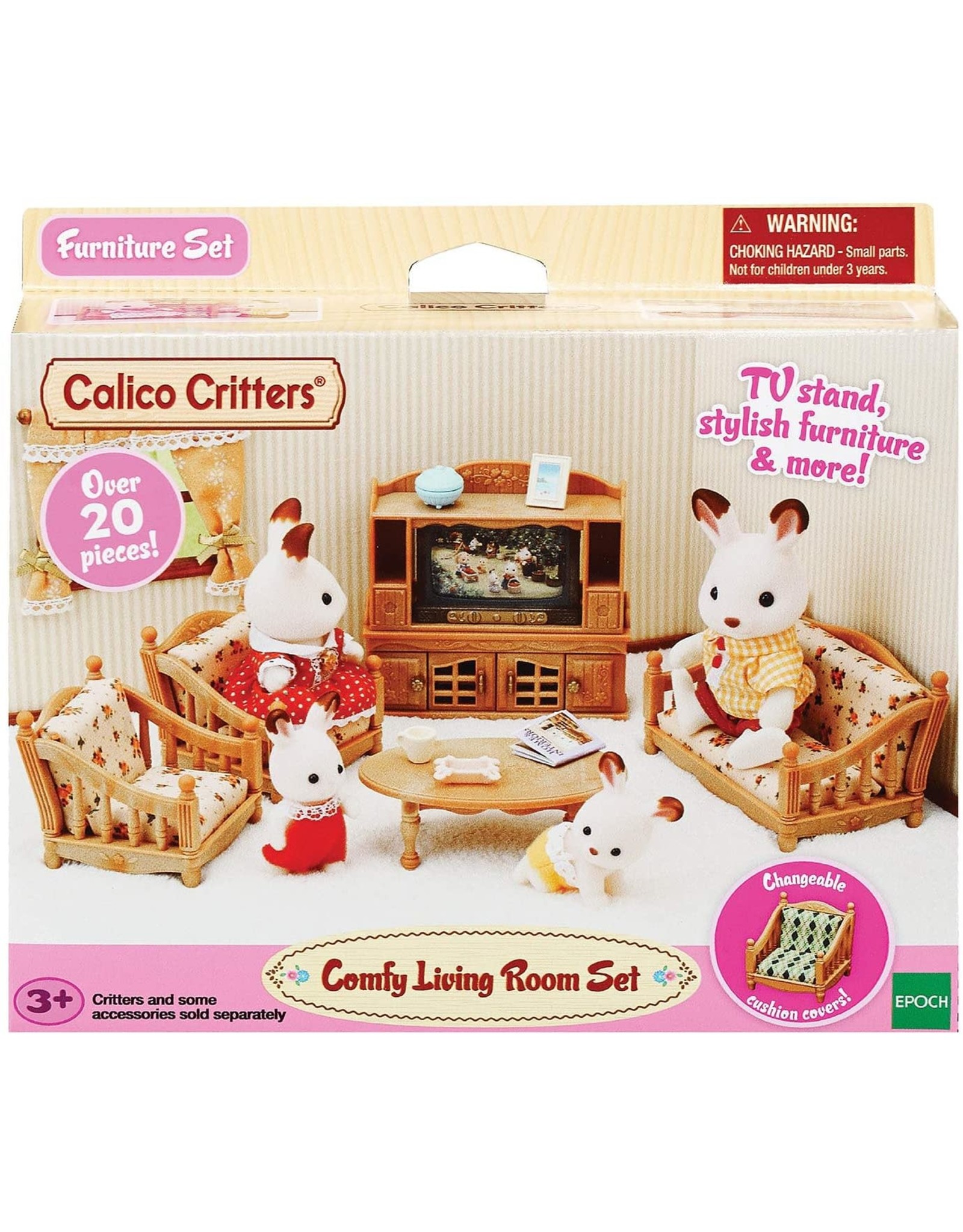 Calico Critters Comfy Living Room Set