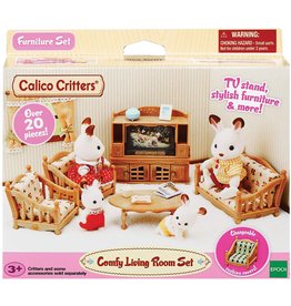Calico Critters Comfy Living Room Set