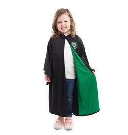 Green Hooded Wizard Robe Large (5-9)