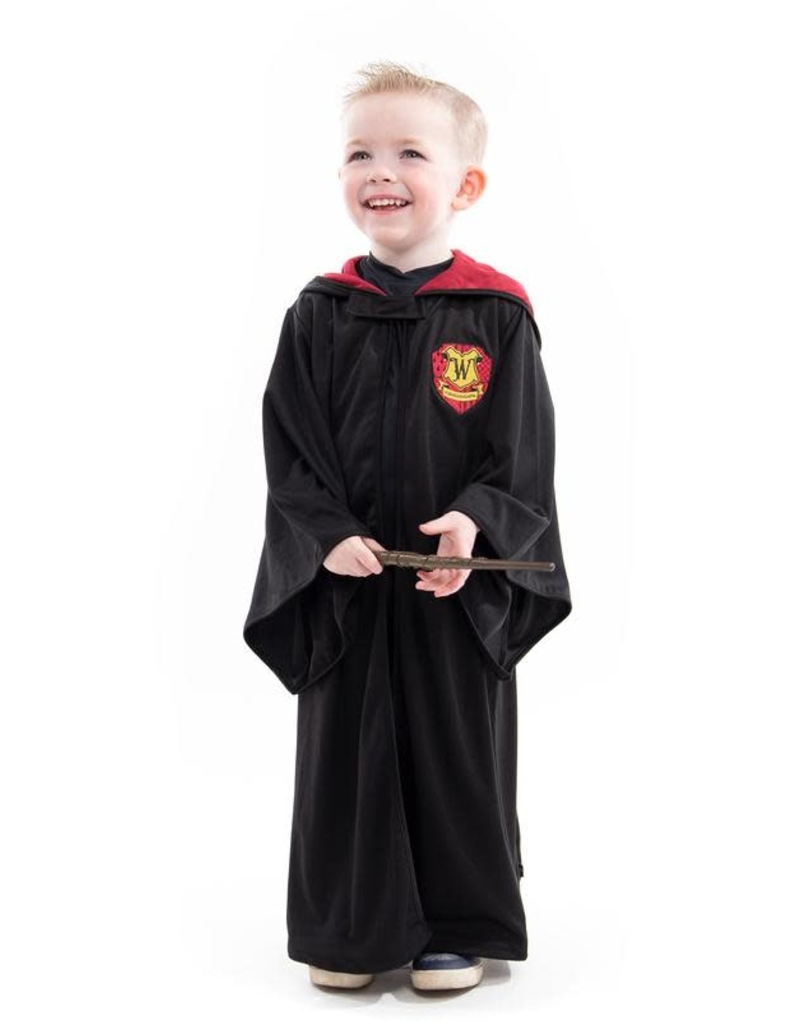 Red Hooded Wizard Robe large (5-9)