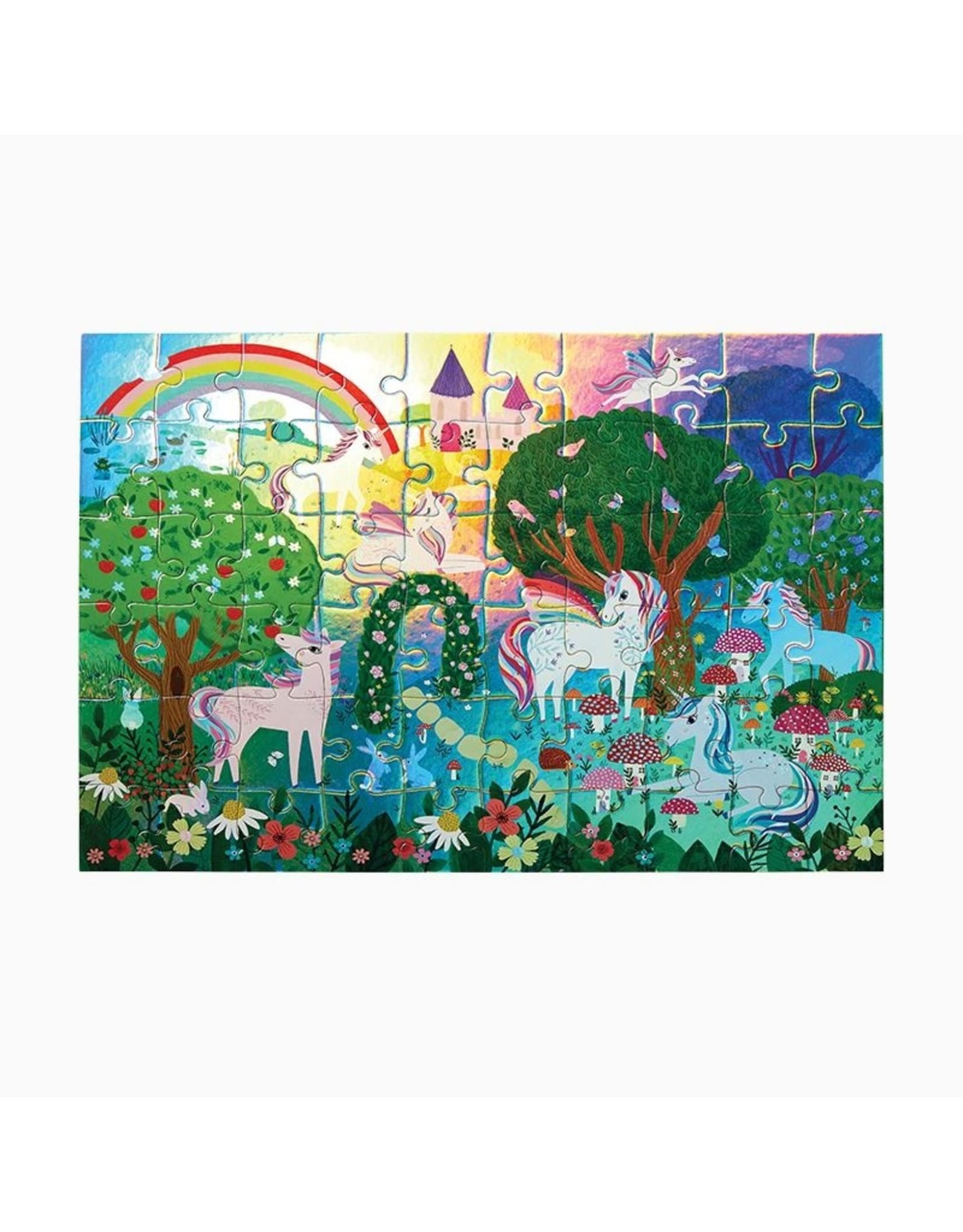 Sparkling Unicorn Holographic Puzzle 60pcs