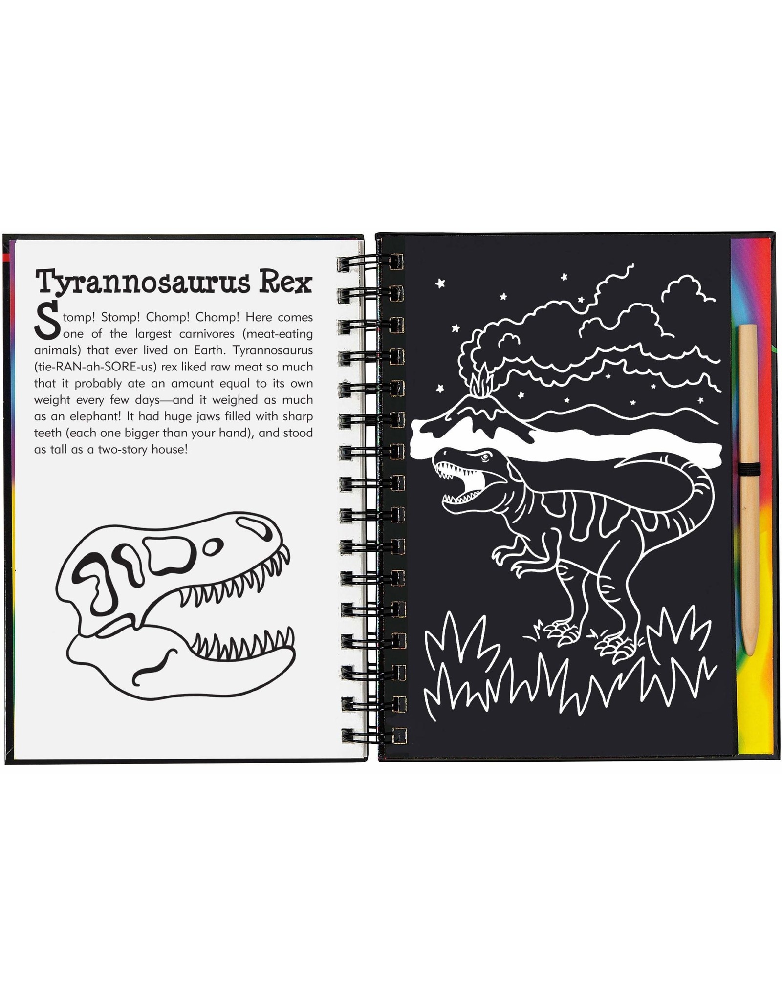 Scratch & Sketch Jurassic and Beyond