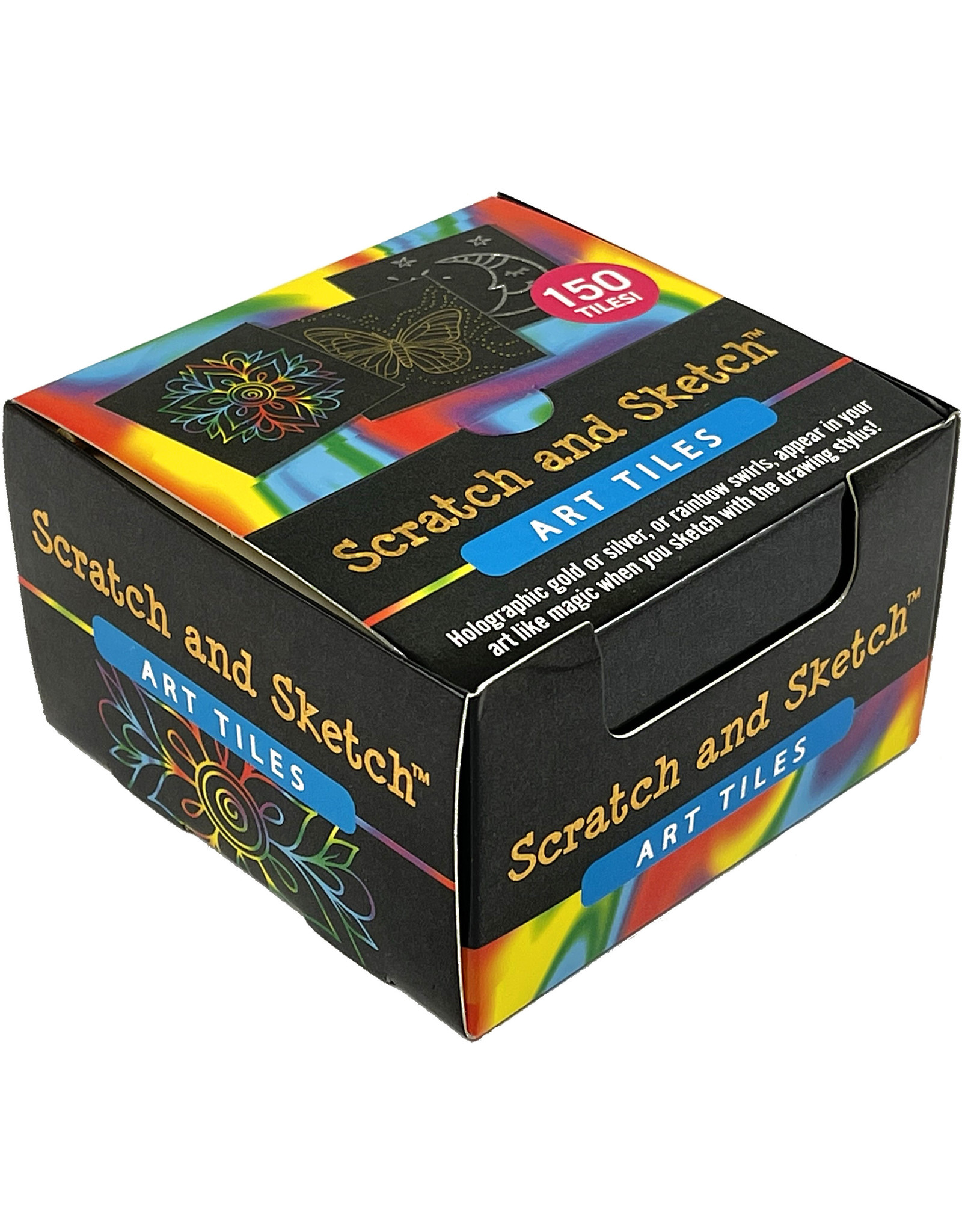 Scratch Art Flowers - Wit & Whimsy Toys