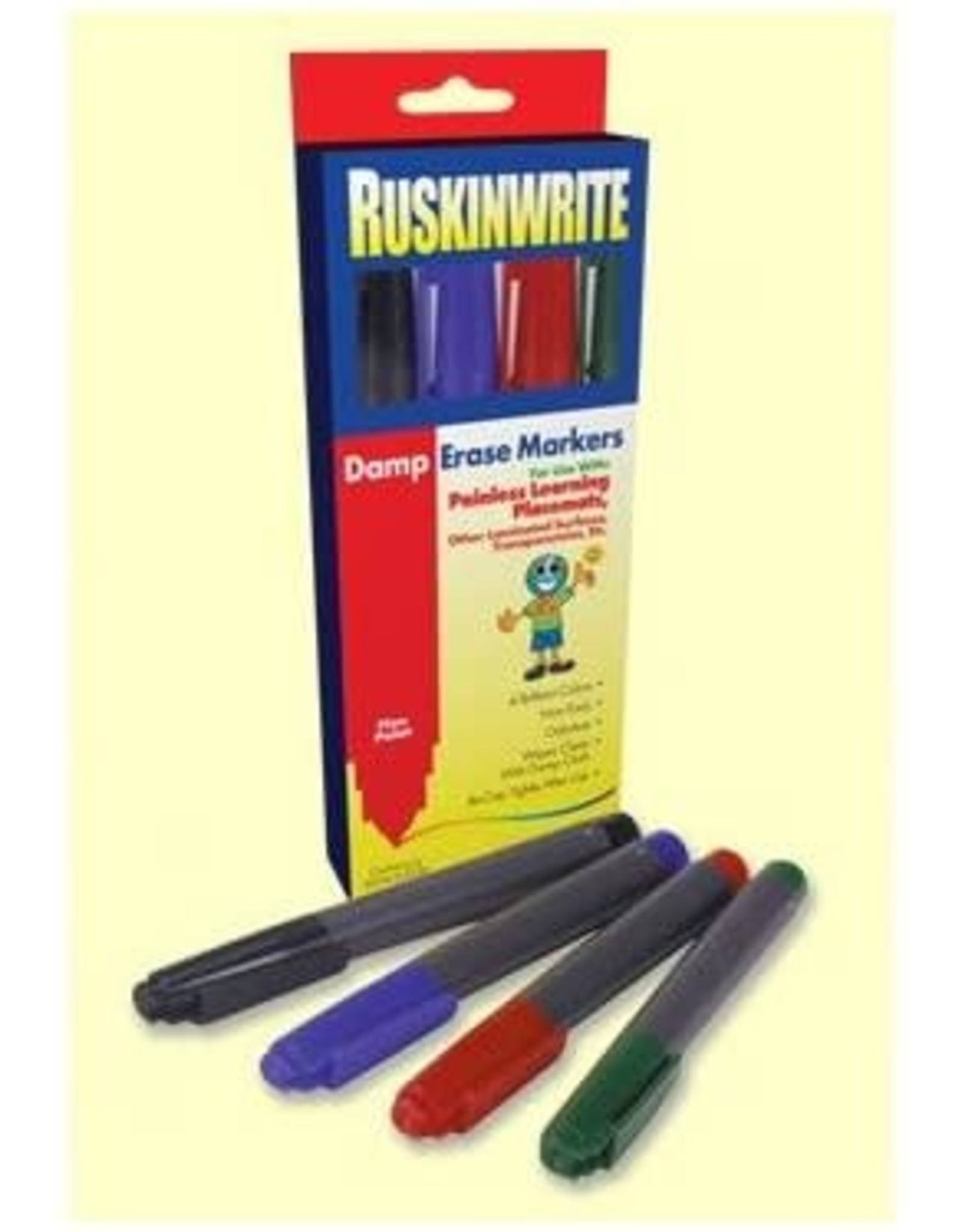 Damp Erase Markers