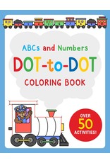 ABCs and Numbers Dot-to-Dot Coloring Book