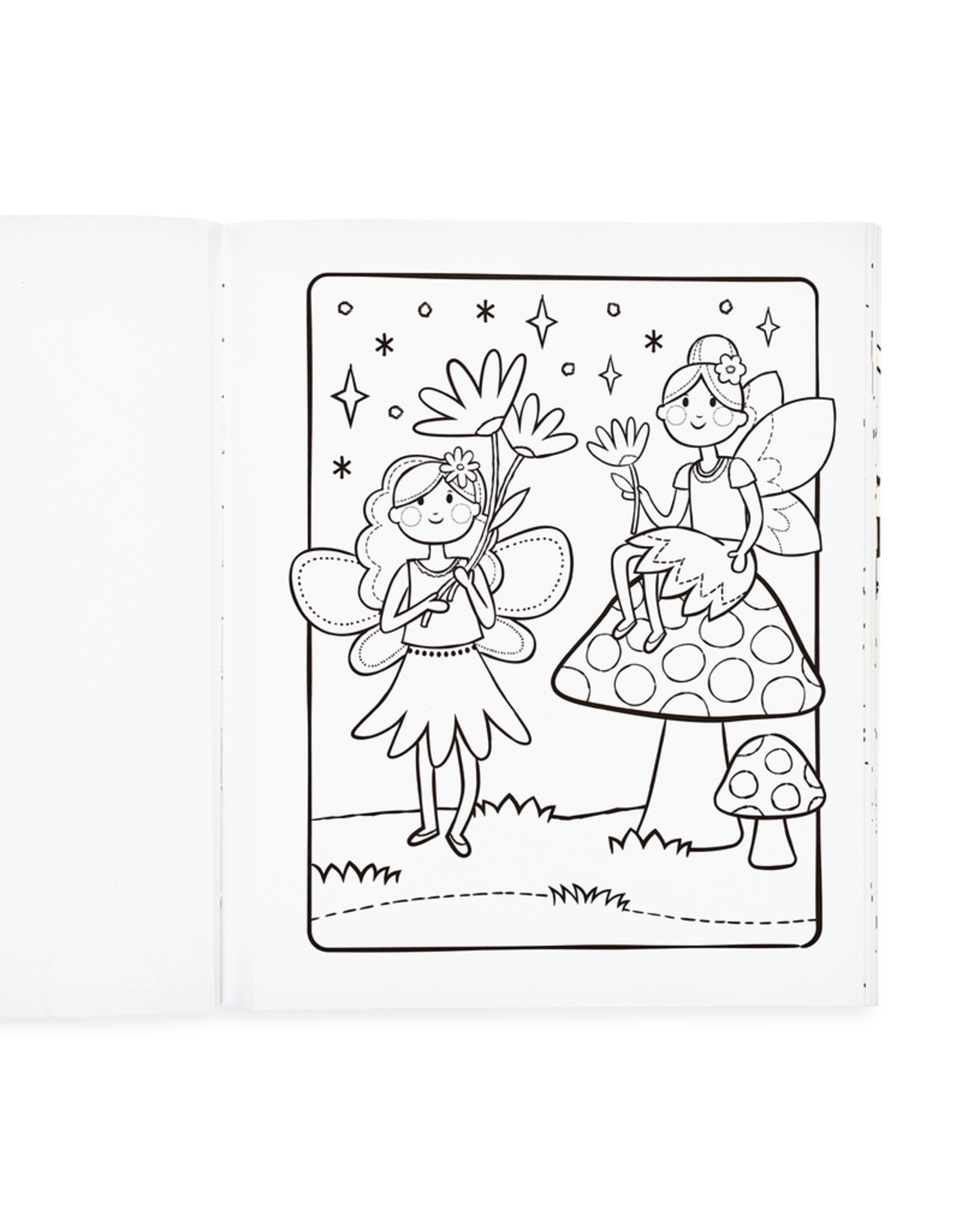 Princesses & Fairies Coloring Book