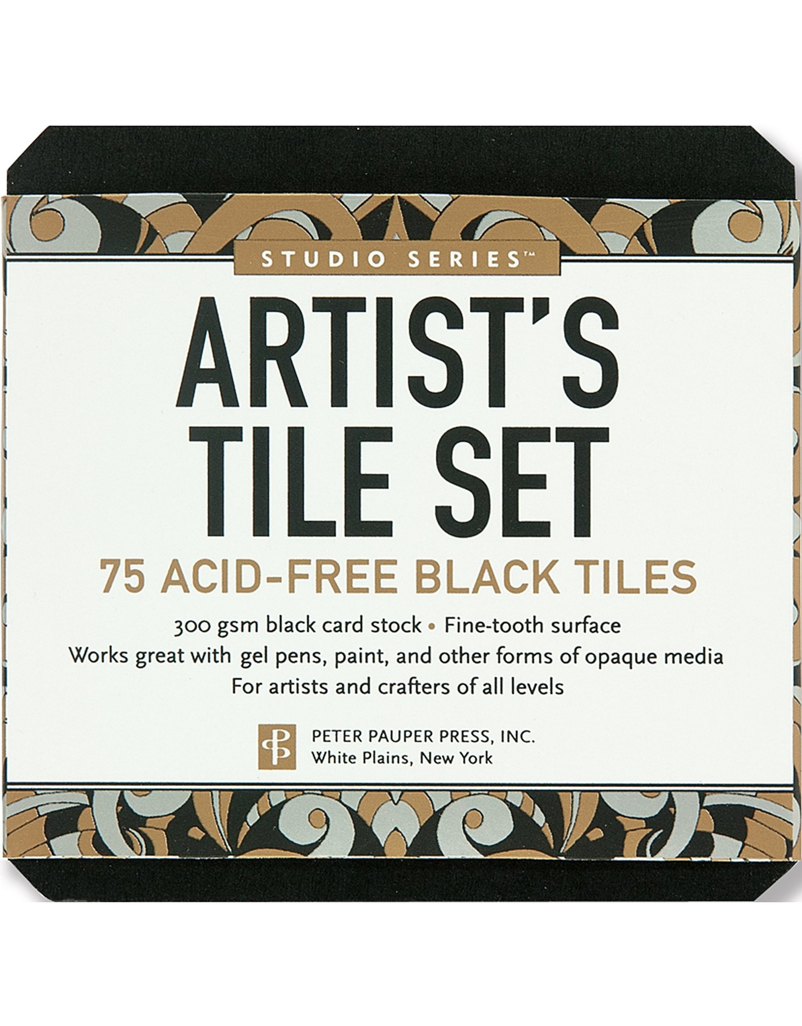 Artist's Tile Set Black