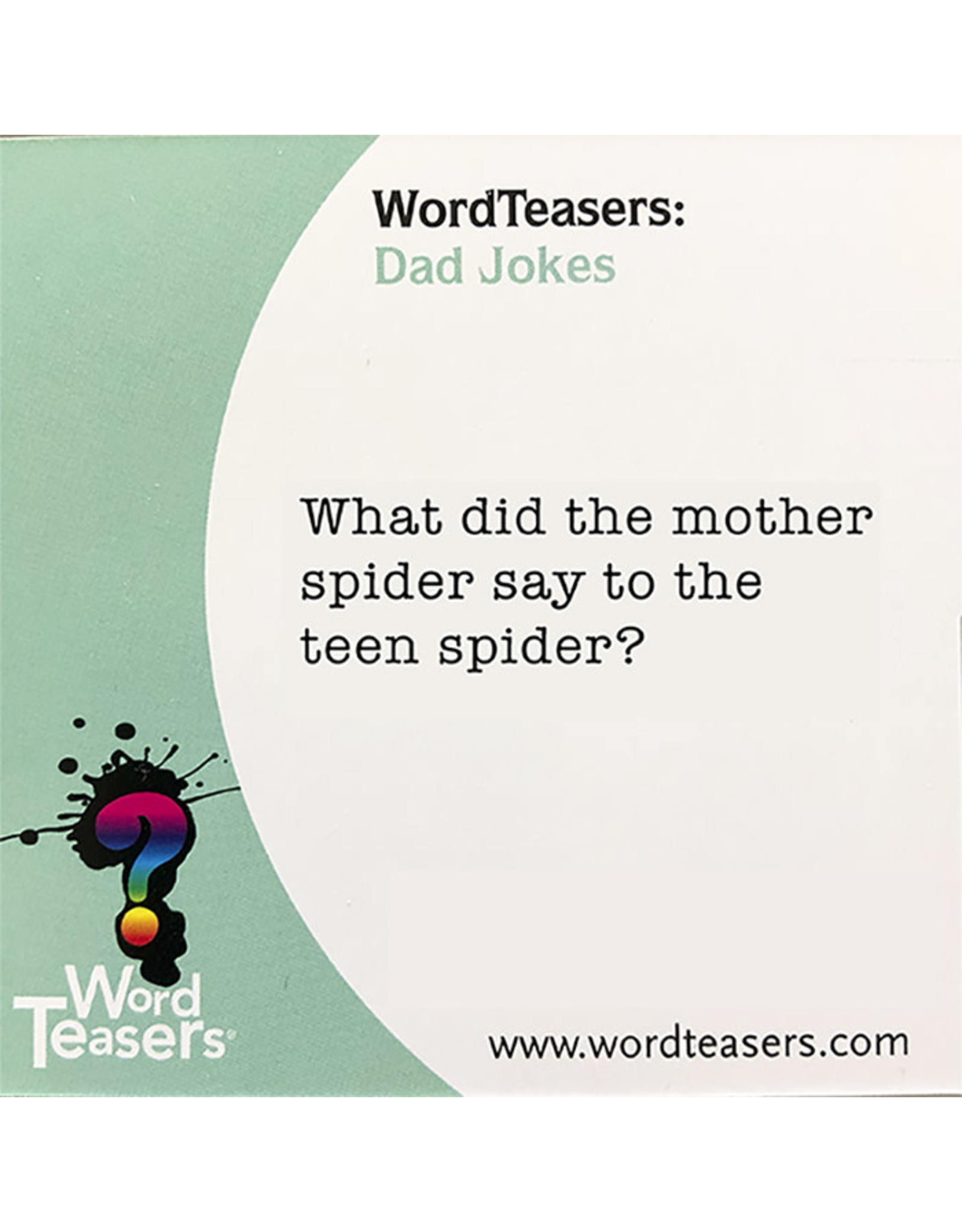 Word Teasers: The Worst Dad Jokes