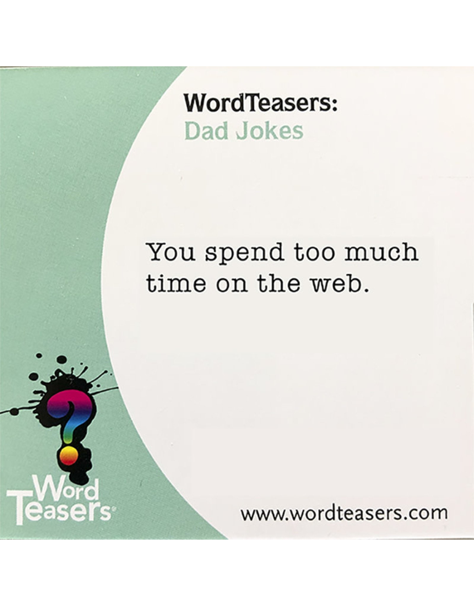 Word Teasers: The Worst Dad Jokes
