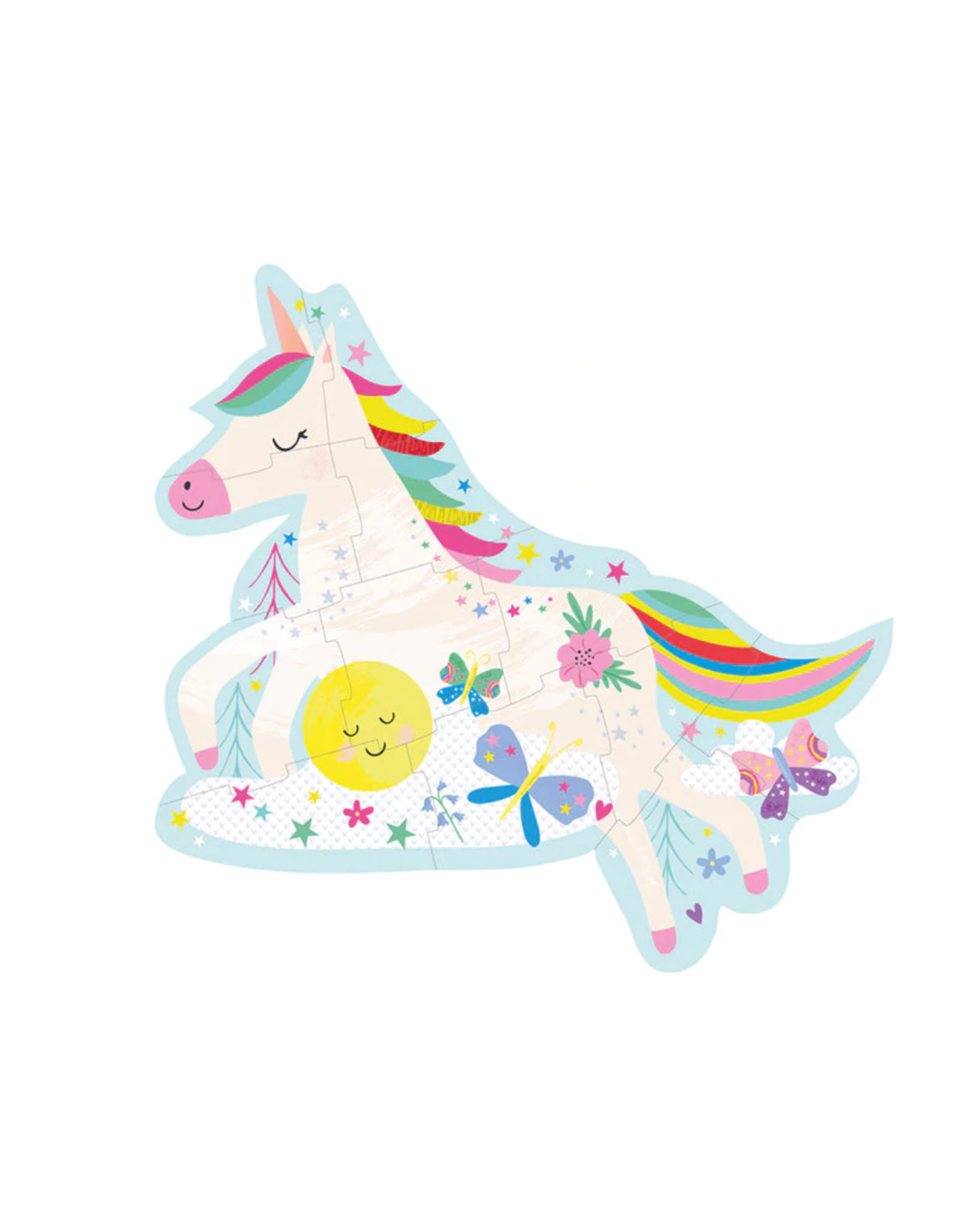 Rainbow Unicorn Puzzle 12pcs