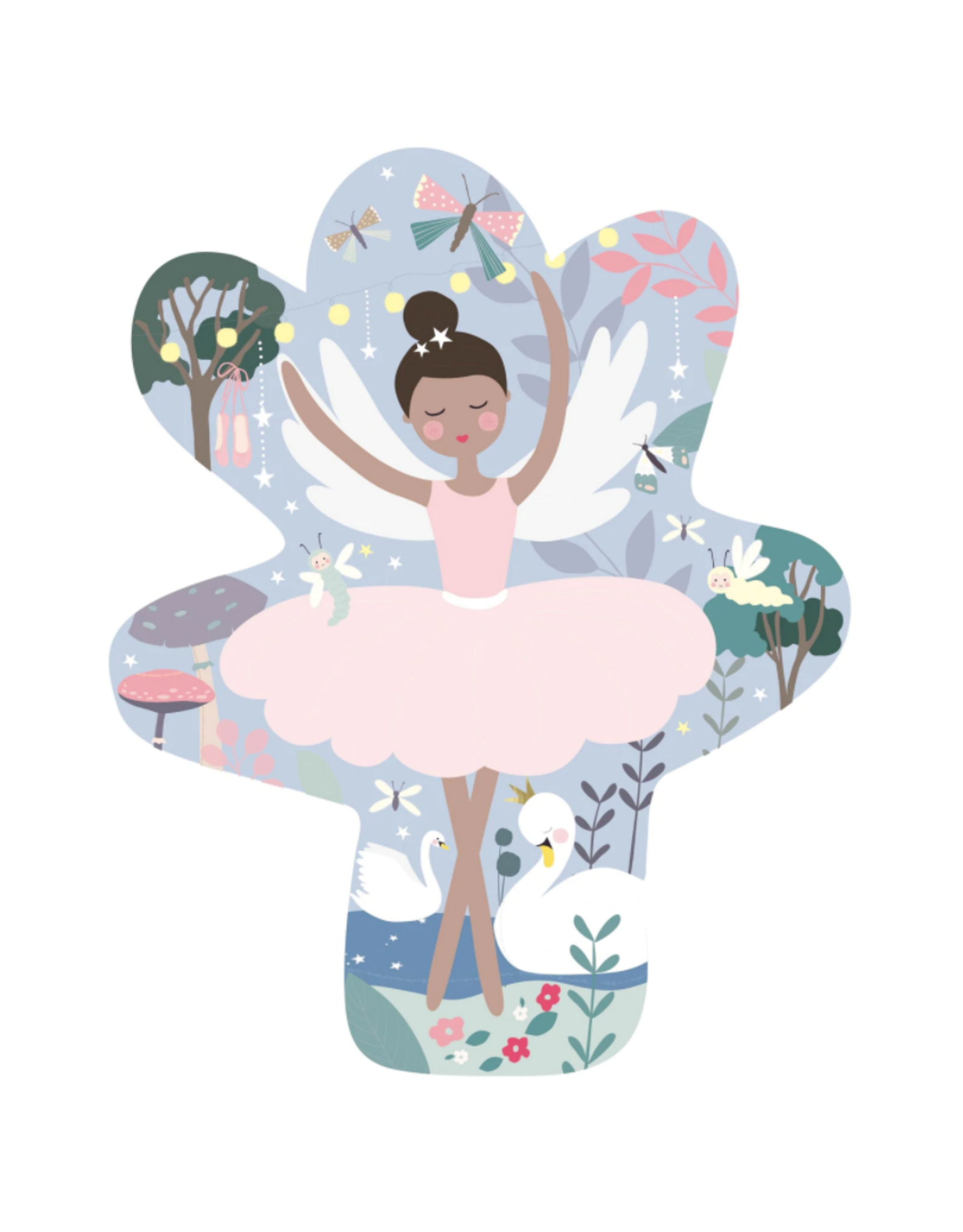 Ballerina Puzzle 12pcs