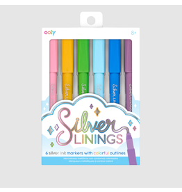 Silver Linings Outline Markers