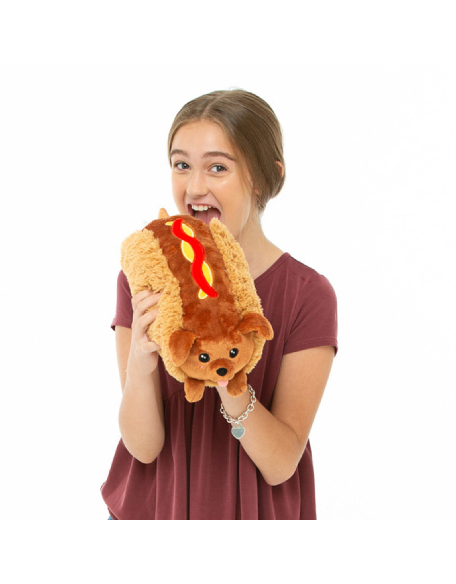 Mini Squishable Dachshund Hot Dog