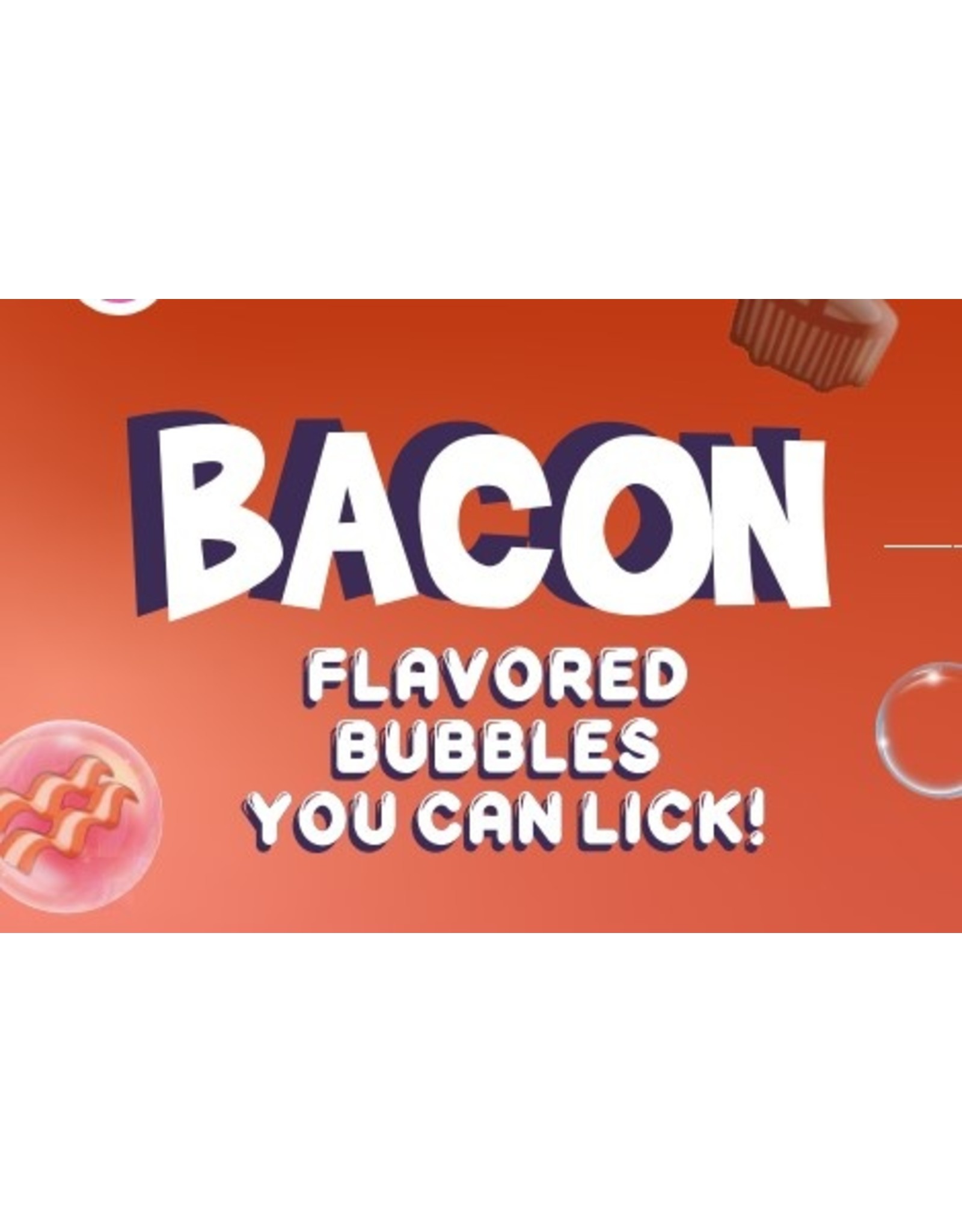 Edible Bacon Bubbles for Pets & Kids