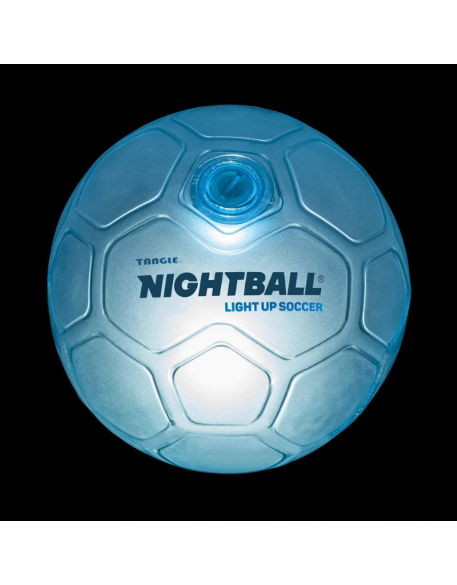 NightBall Soccer Ball Blue