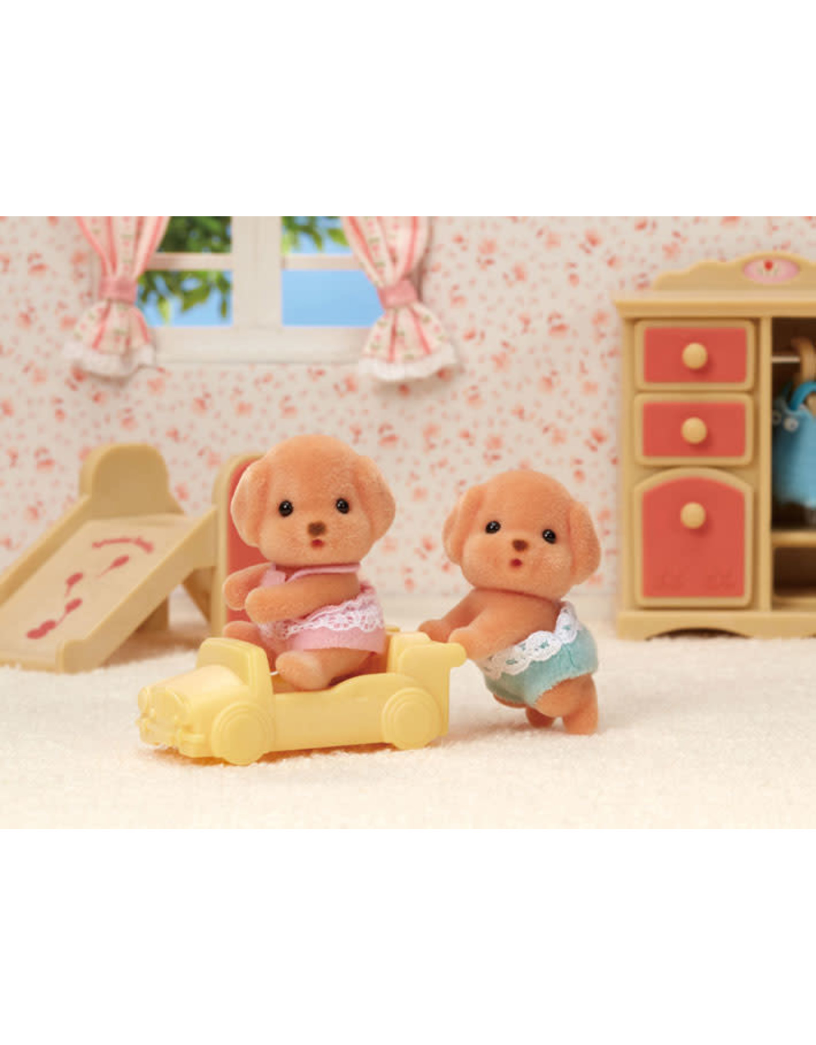 Calico Critters Toy Poodle Twins