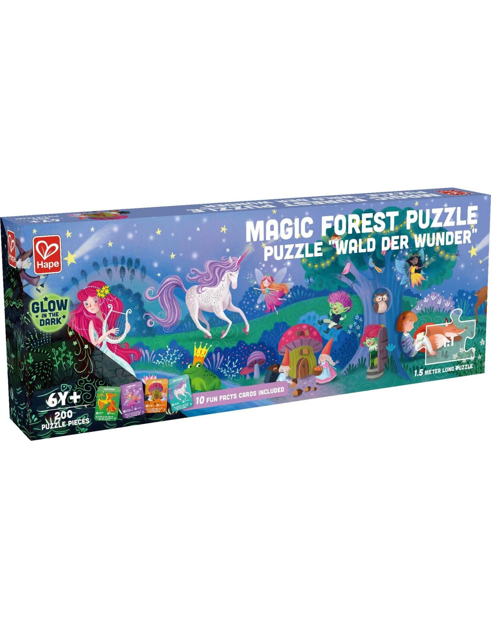 Glow in the Dark Magic Forest Puzzle 210pcs