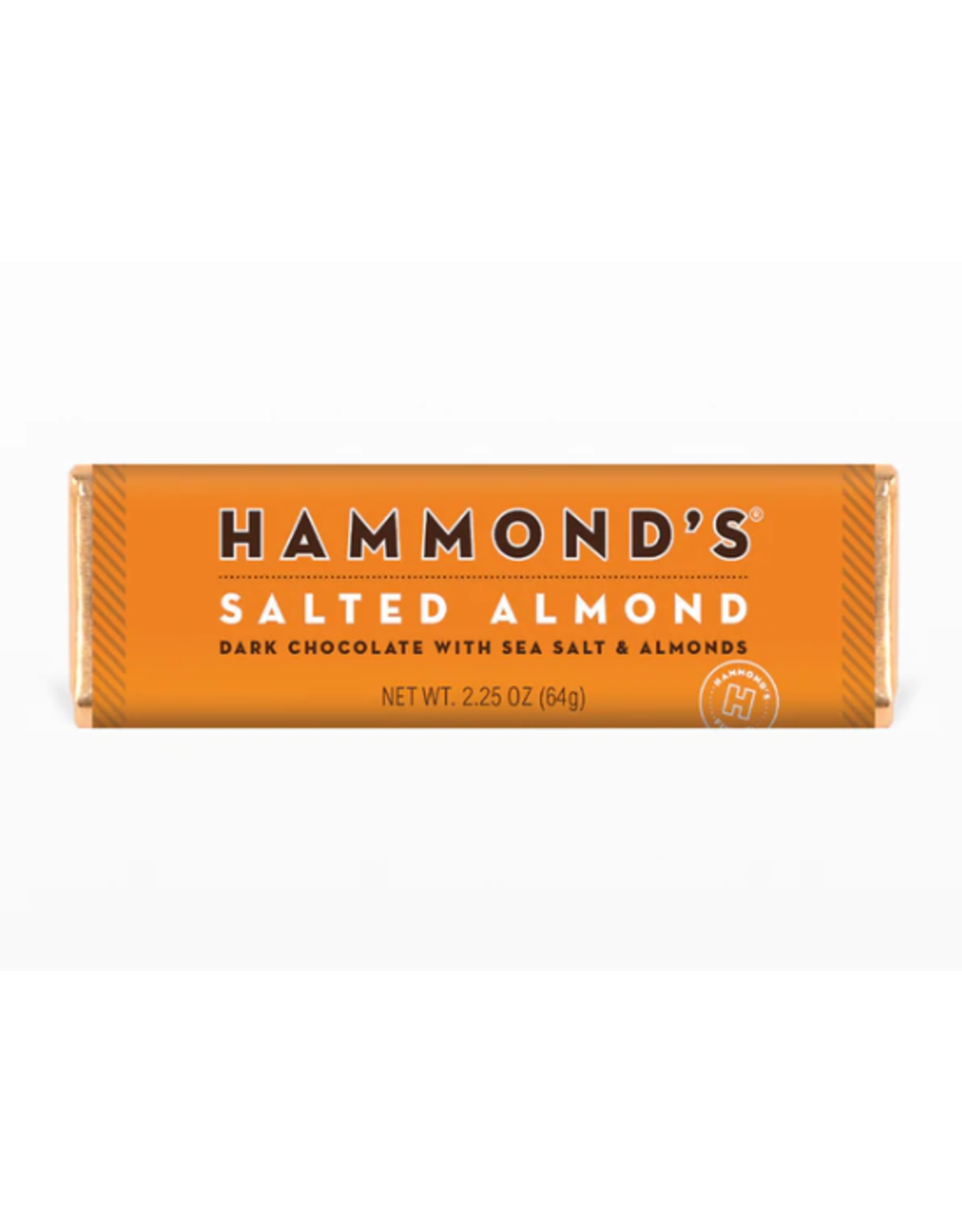 Natural Salted Almond Dark Chocolate Bar