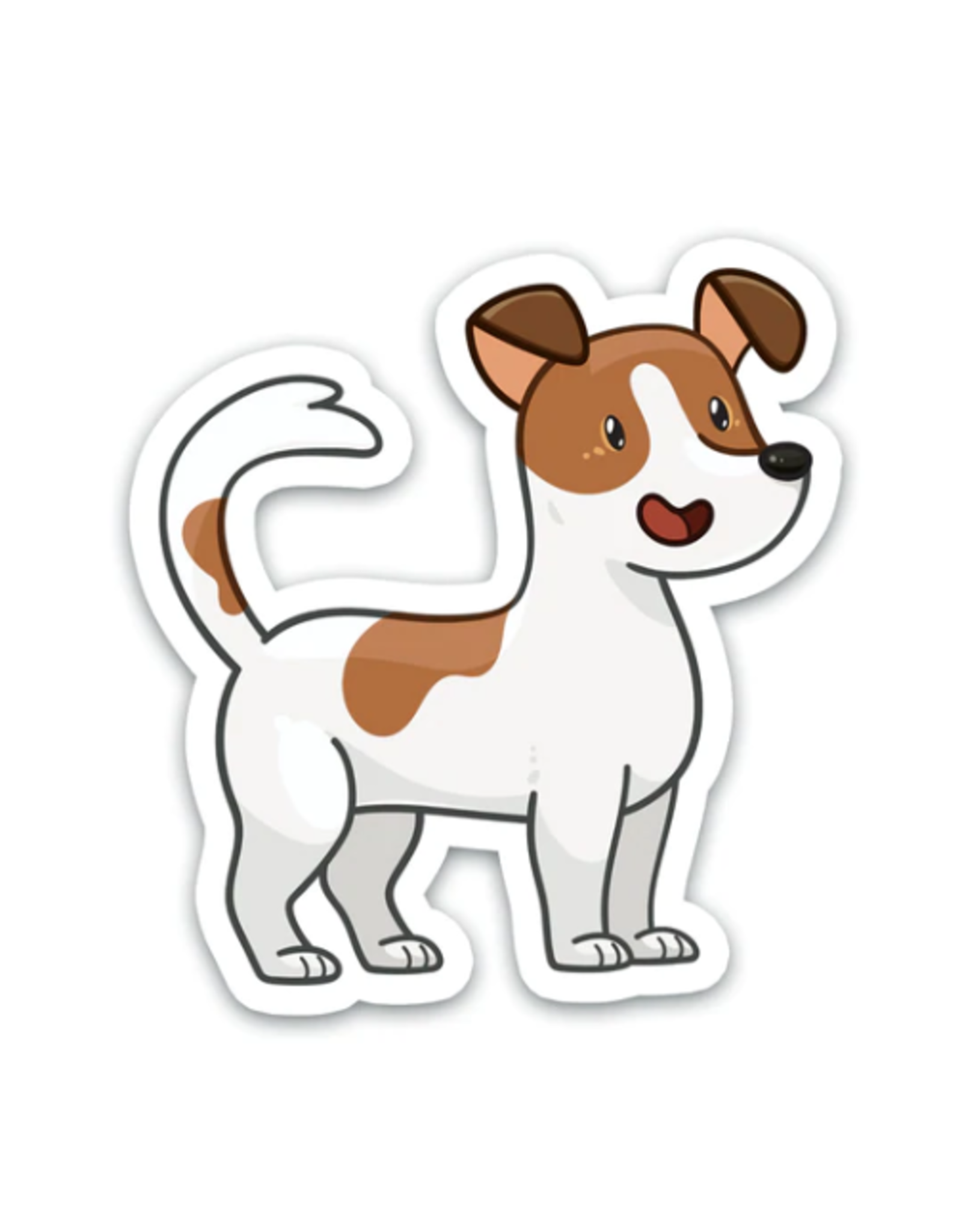 Jack Russell Terrier Vinyl Sticker