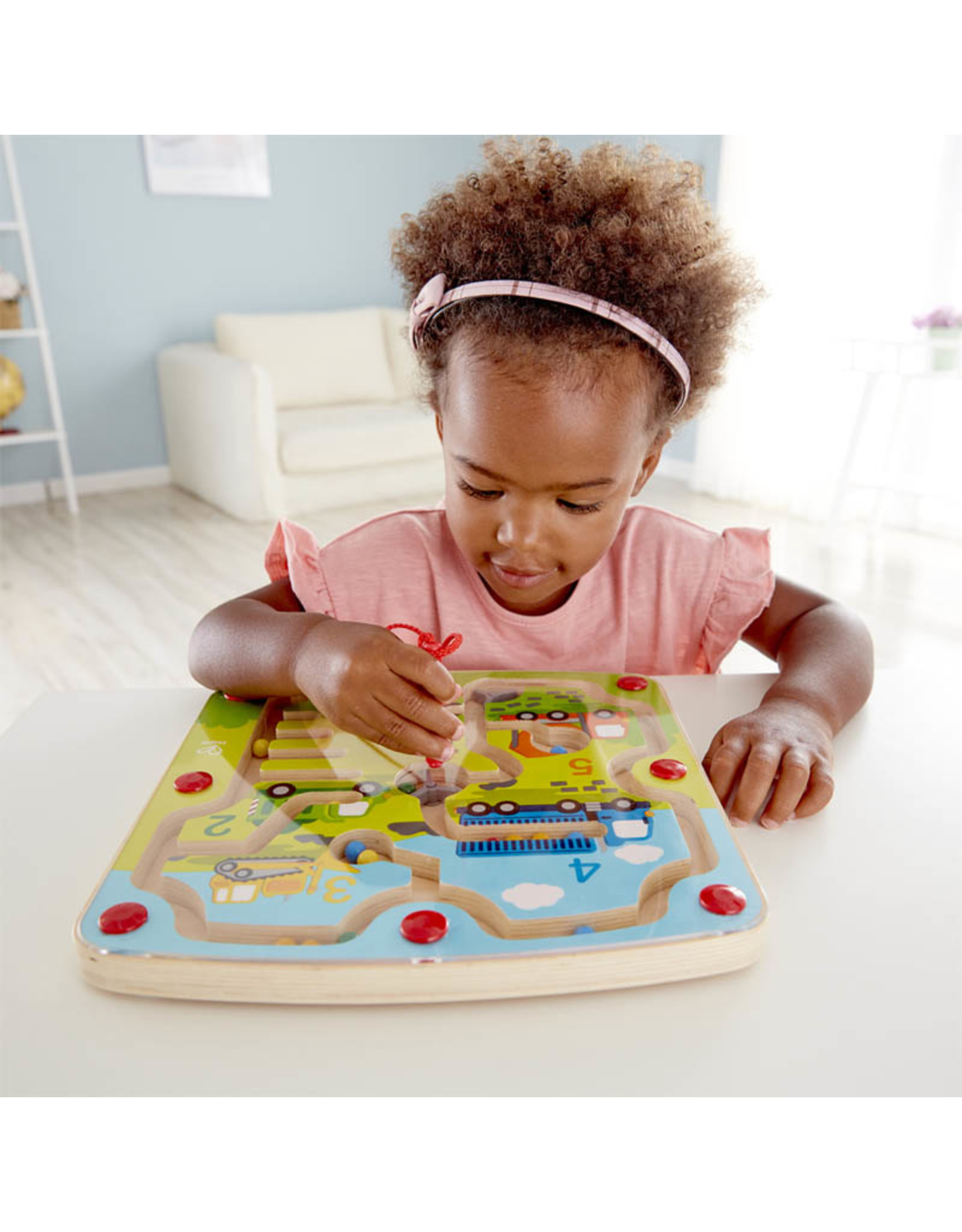 Construction & Number Magnetic Maze